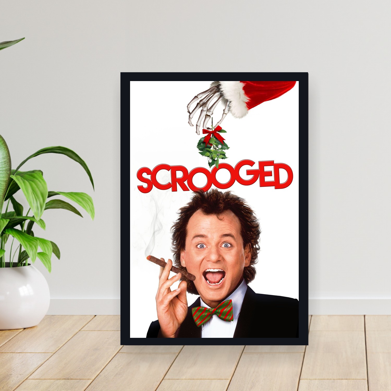 Cuadro 30x40cm Pelicula - Scrooged (1988)
