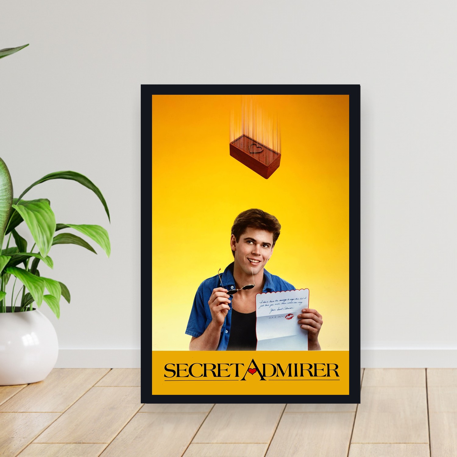 Cuadro 30x40cm Pelicula - Secret Admirer (1985)