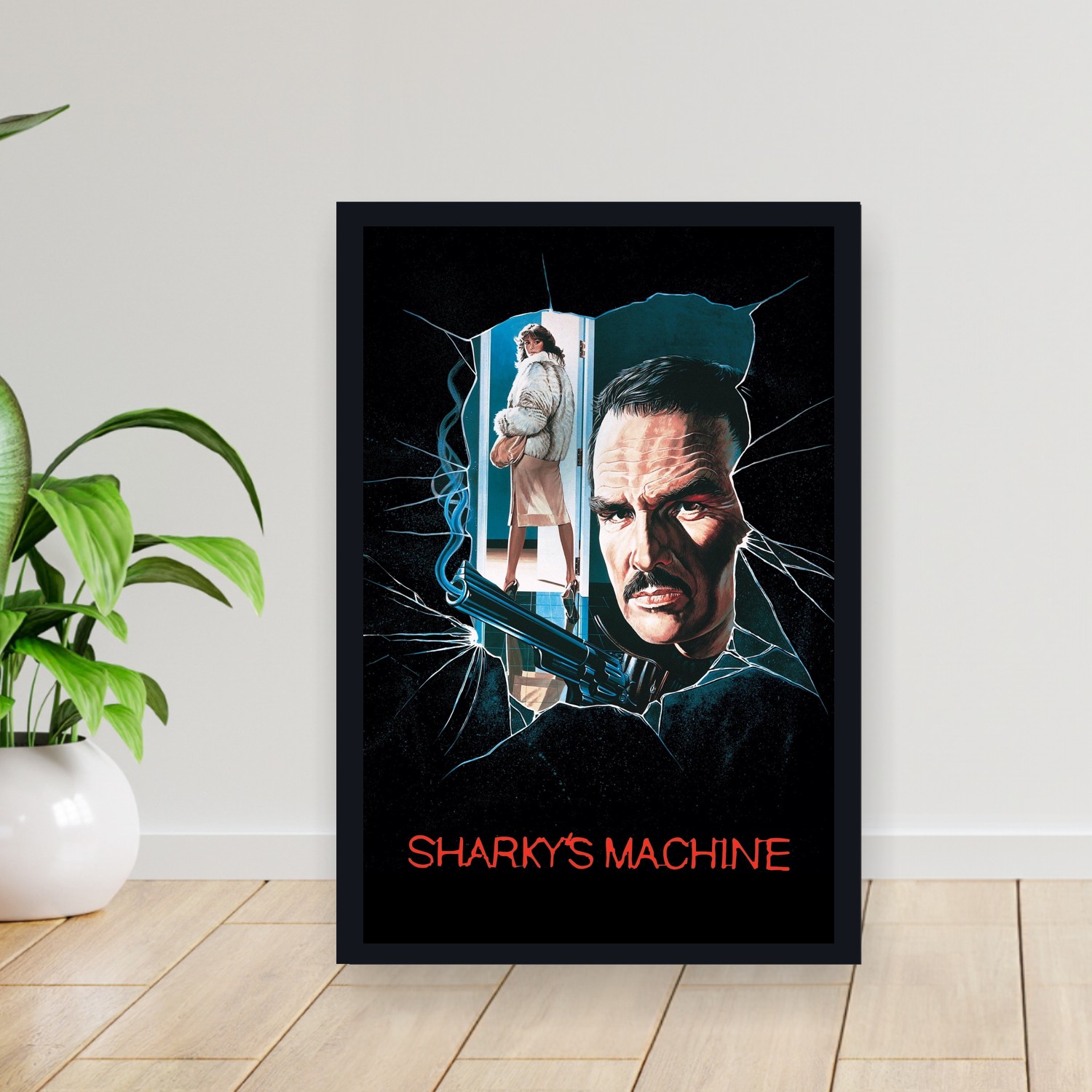 Cuadro 30x40cm Pelicula - Sharky_s Machine (1981)