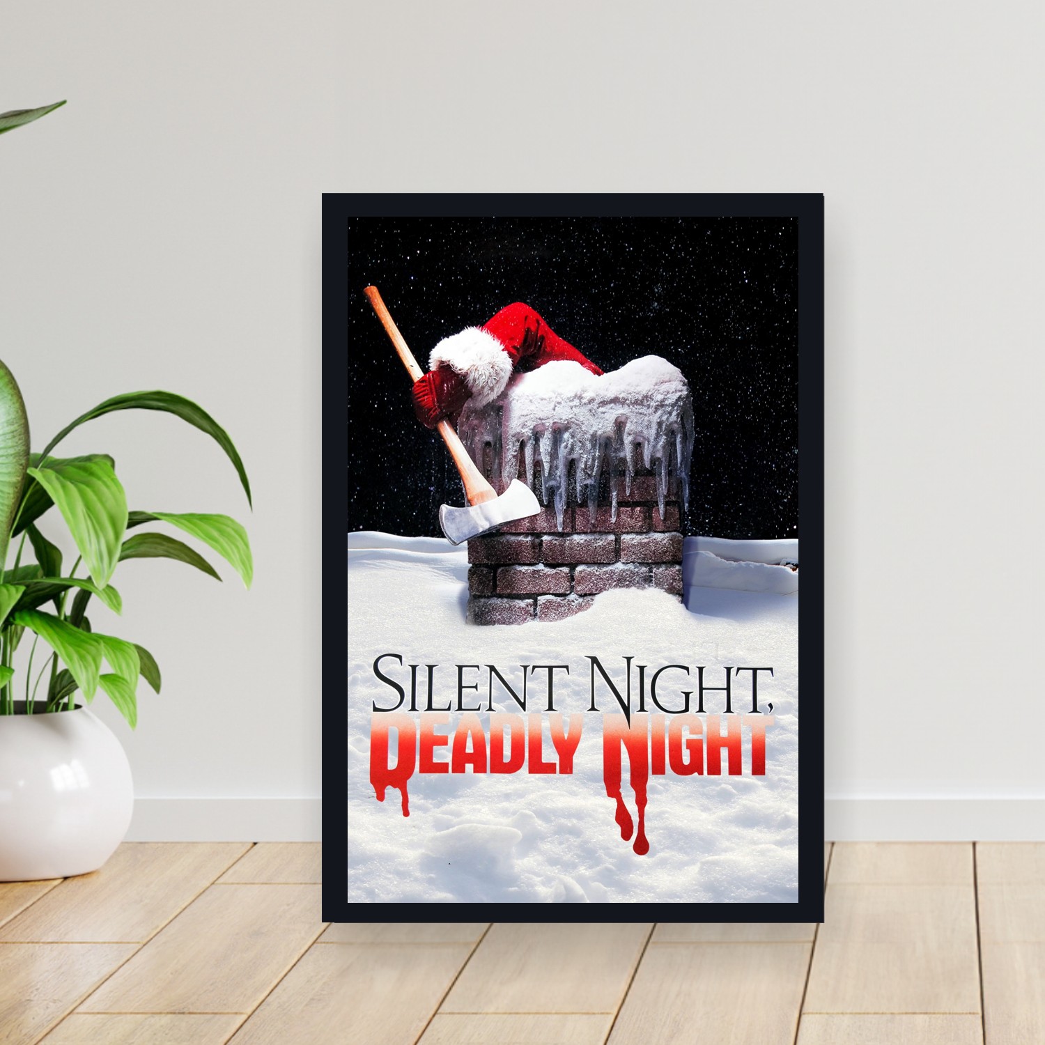 Cuadro 30x40cm Pelicula - Silent Night_ Deadly Night (1984)