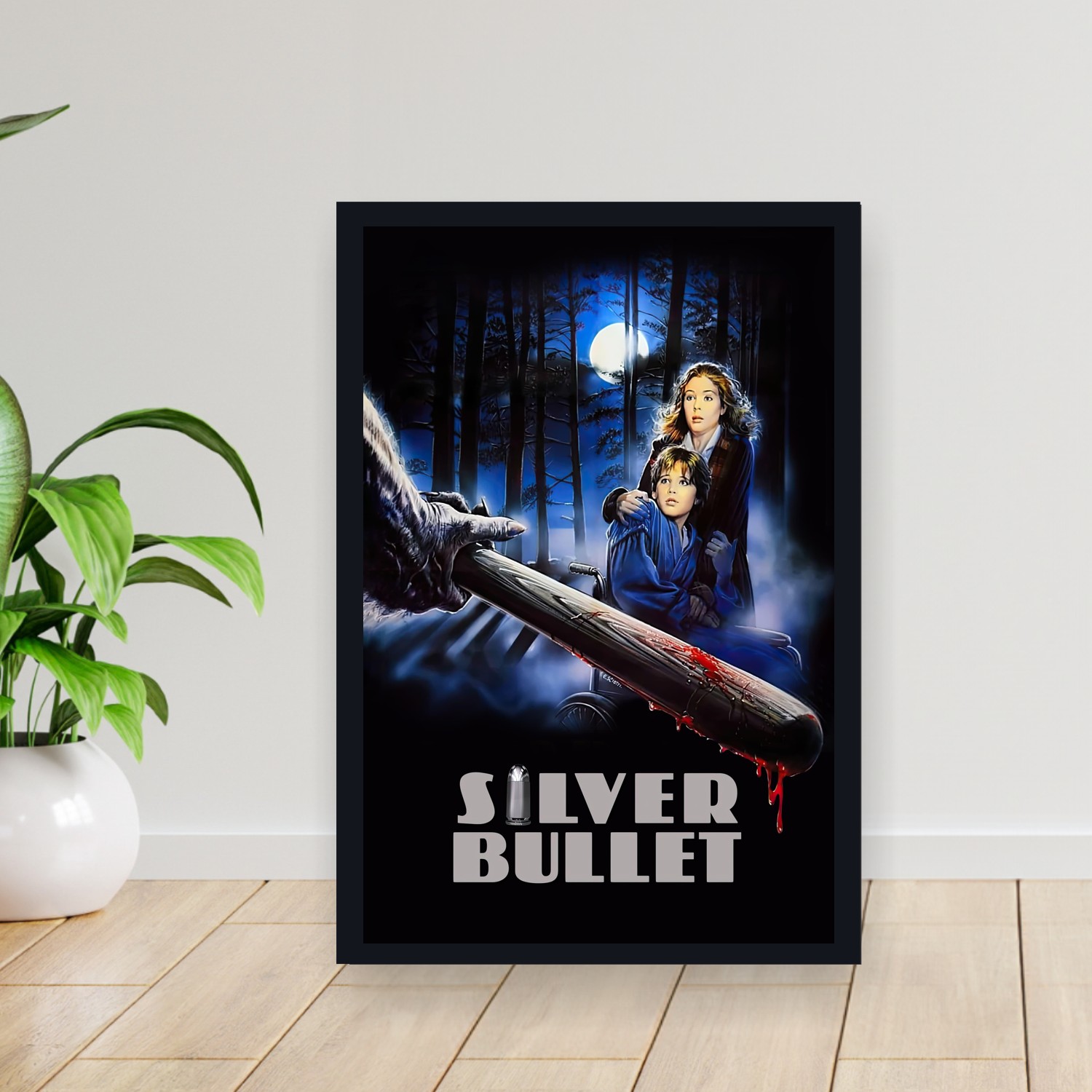 Cuadro 30x40cm Pelicula - Silver Bullet (1985)
