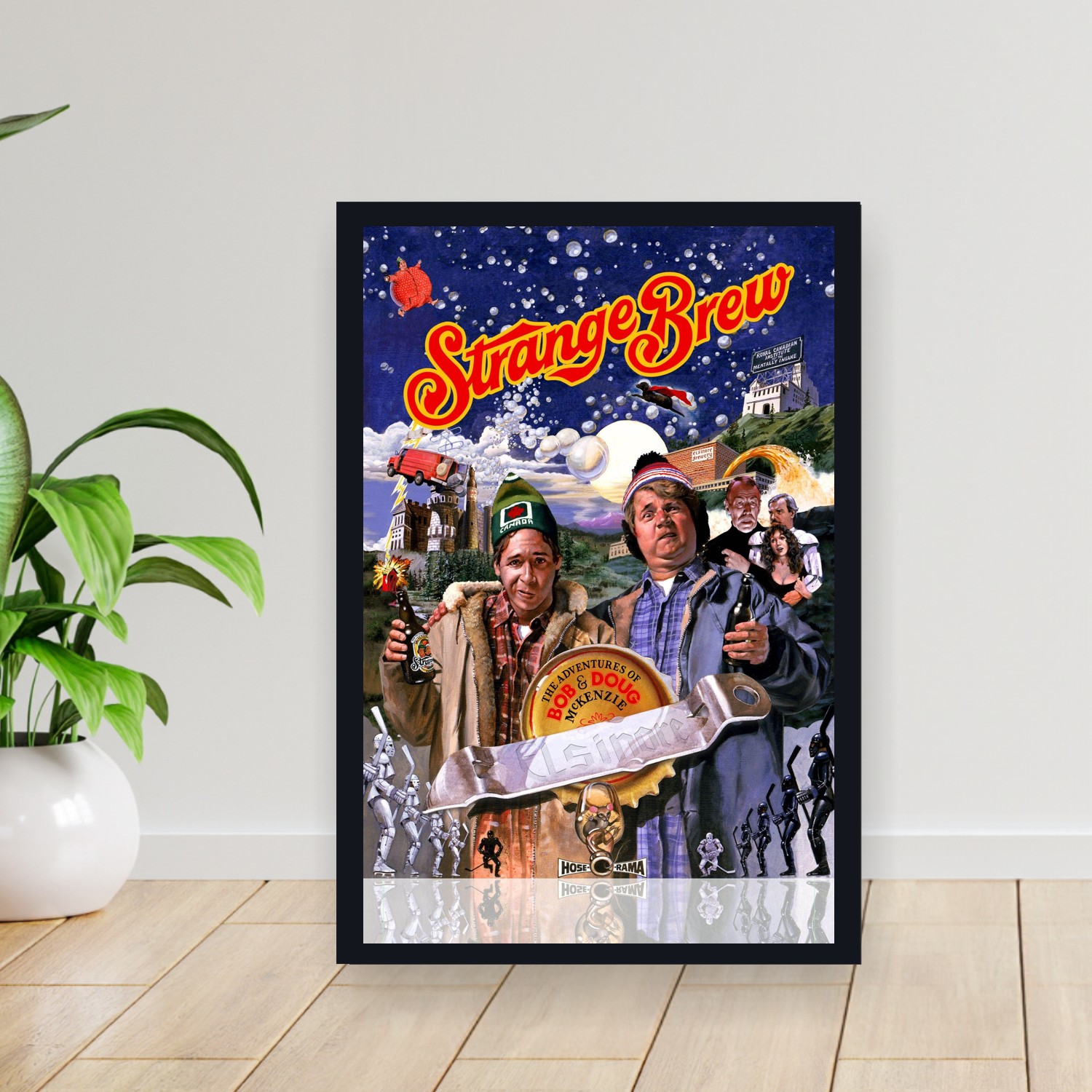 Cuadro 30x40cm Pelicula - Strange Brew (1983)