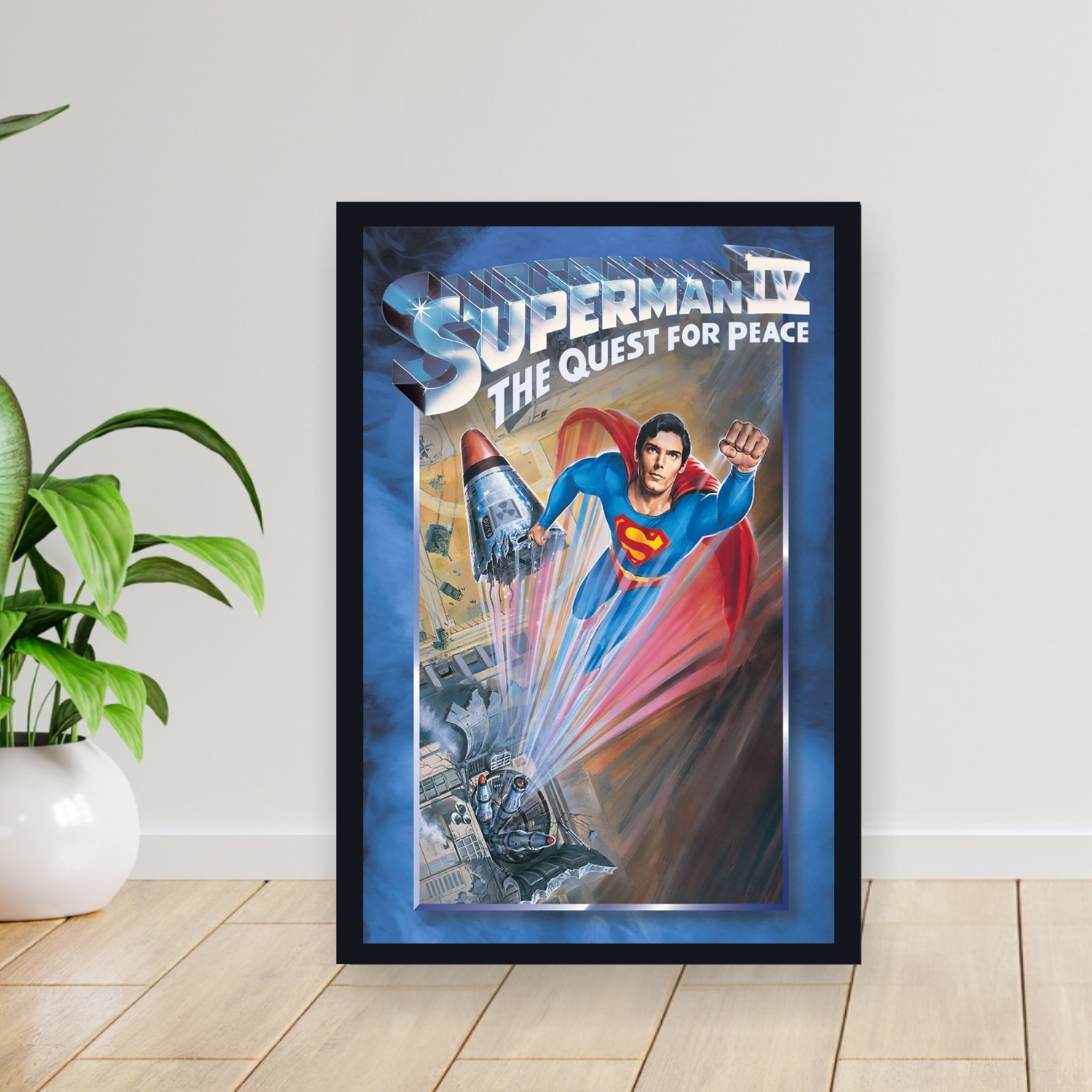 Cuadro 30x40cm Pelicula - Superman IV The Quest for Peace (1987)