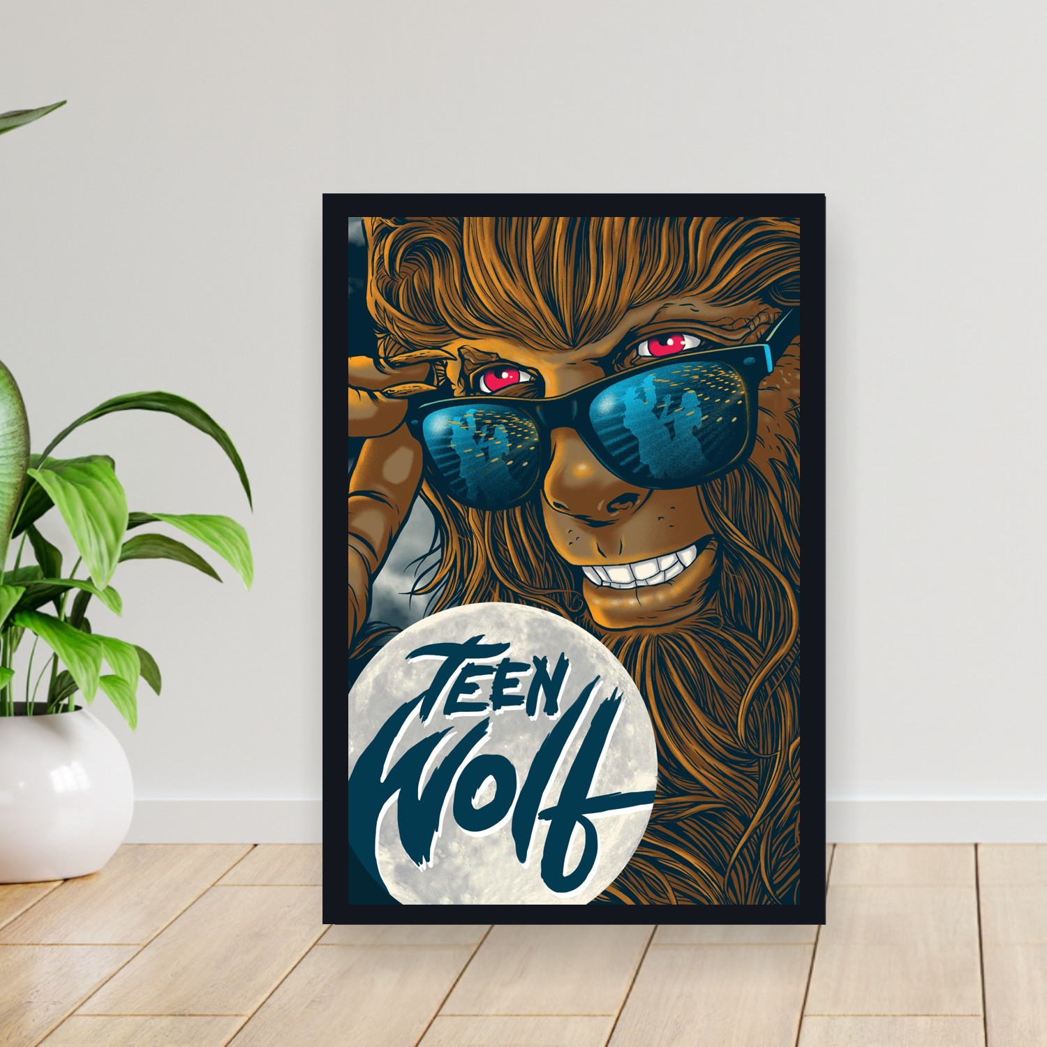 Cuadro 30x40cm Pelicula - Teen Wolf (1985)