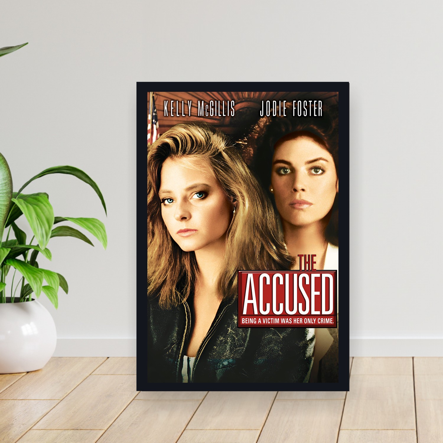 Cuadro 30x40cm Pelicula - The Accused (1988)