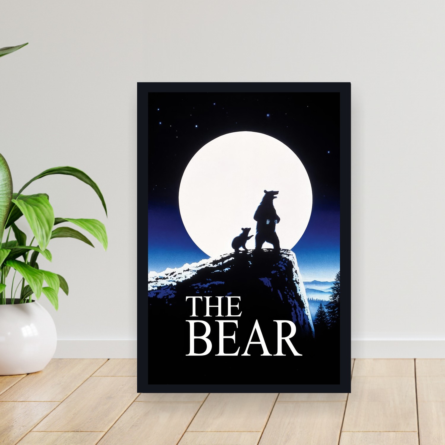 Cuadro 30x40cm Pelicula - The Bear (1988)