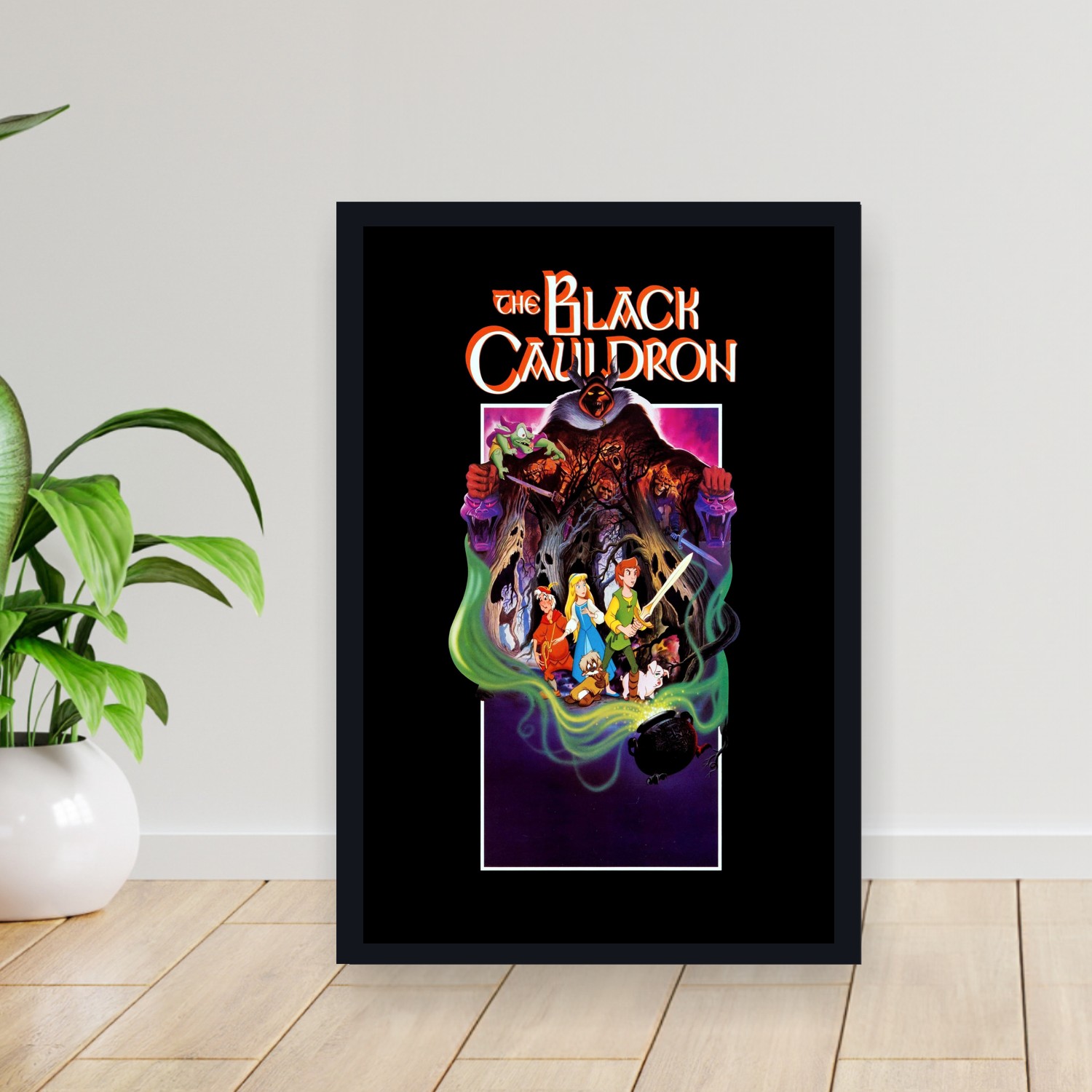 Cuadro 30x40cm Pelicula - The Black Cauldron (1985)