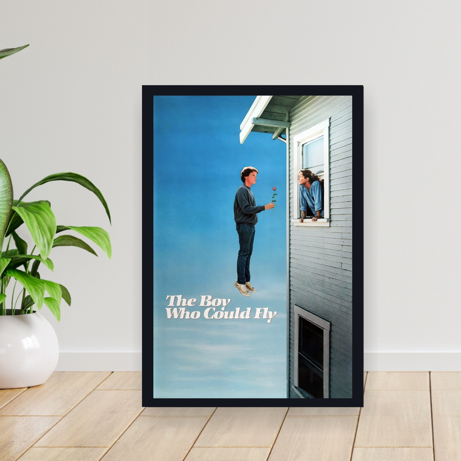 Cuadro 30x40cm Pelicula - The Boy Who Could Fly (1986)