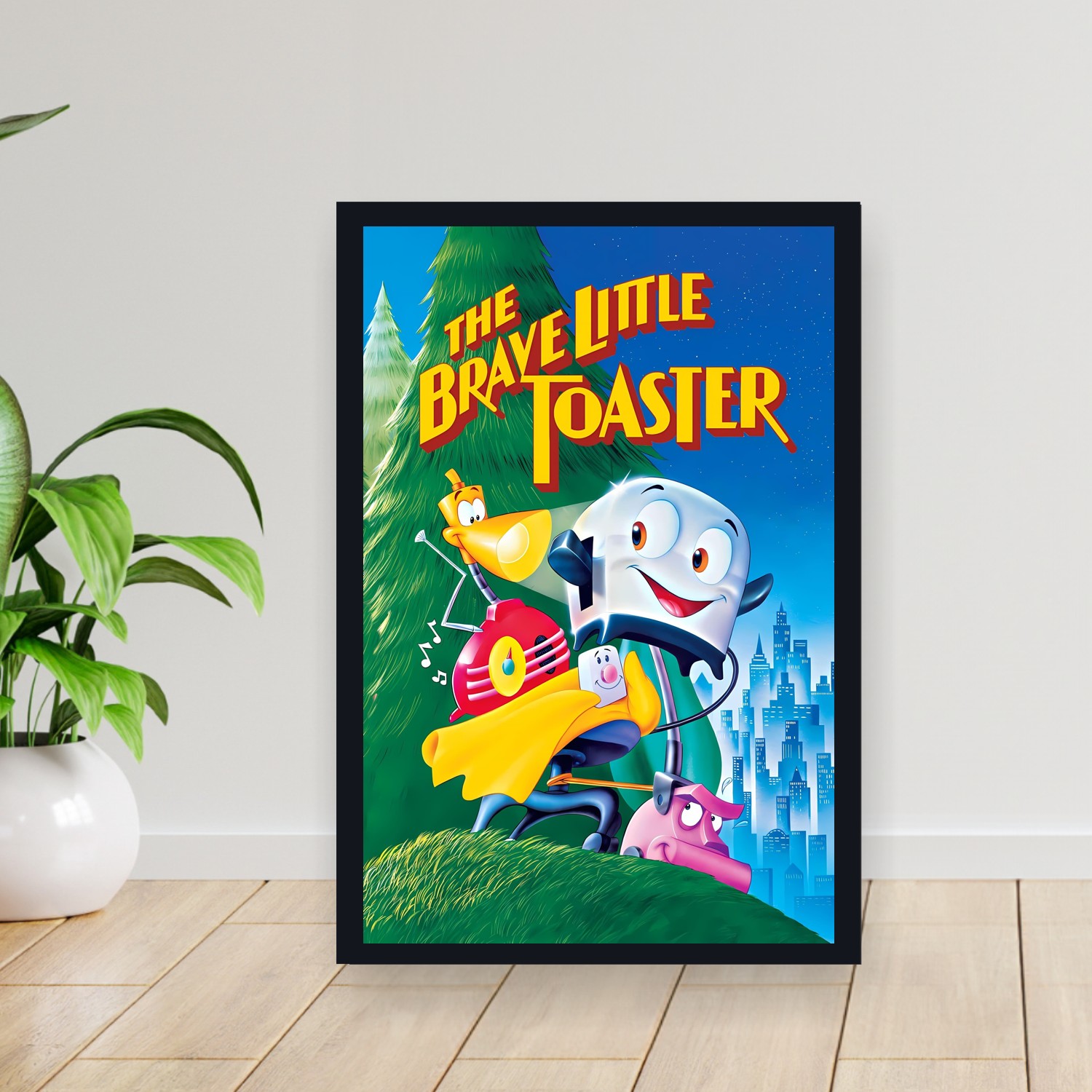 Cuadro 30x40cm Pelicula - The Brave Little Toaster (1987)