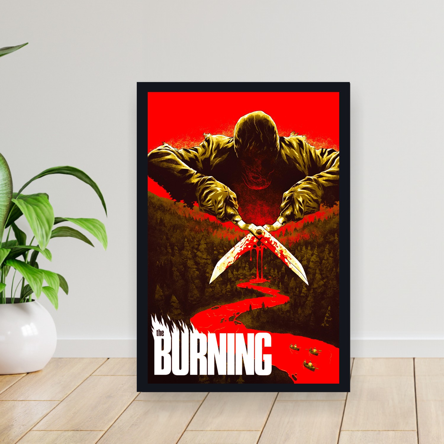 Cuadro 30x40cm Pelicula - The Burning (1981)