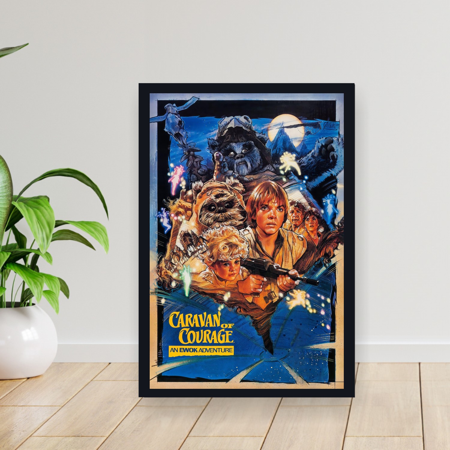 Cuadro 30x40cm Pelicula - The Ewok Adventure (1984)