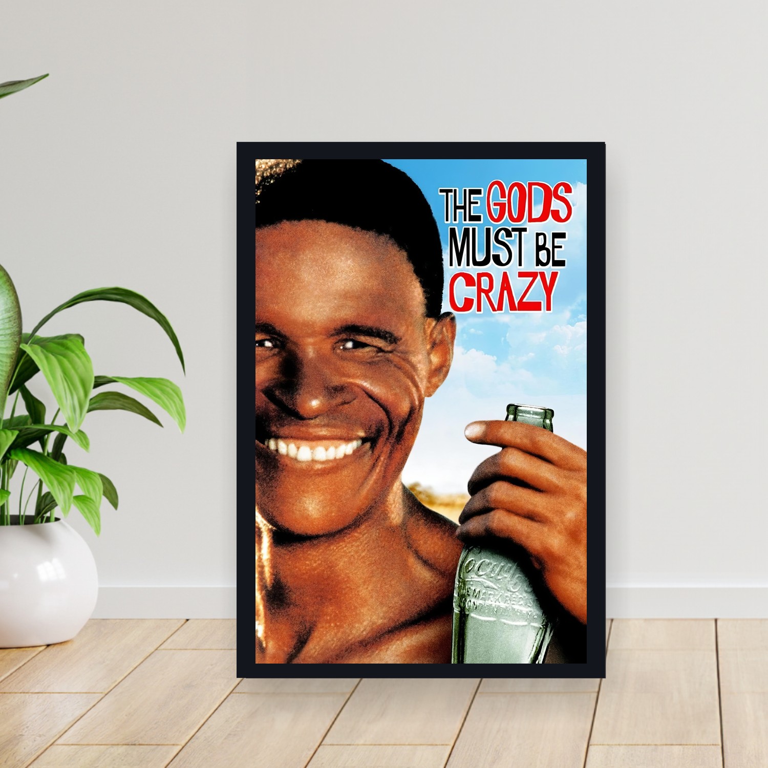Cuadro 30x40cm Pelicula - The Gods Must Be Crazy (1980)