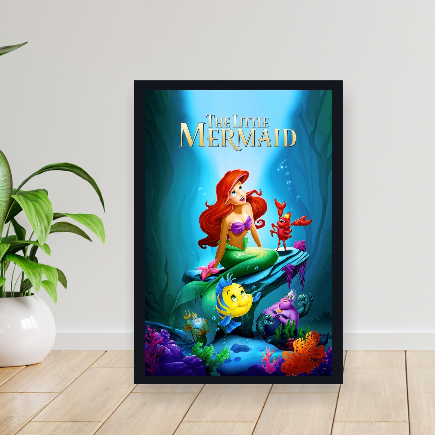 Cuadro 30x40cm Pelicula - The Little Mermaid (1989)