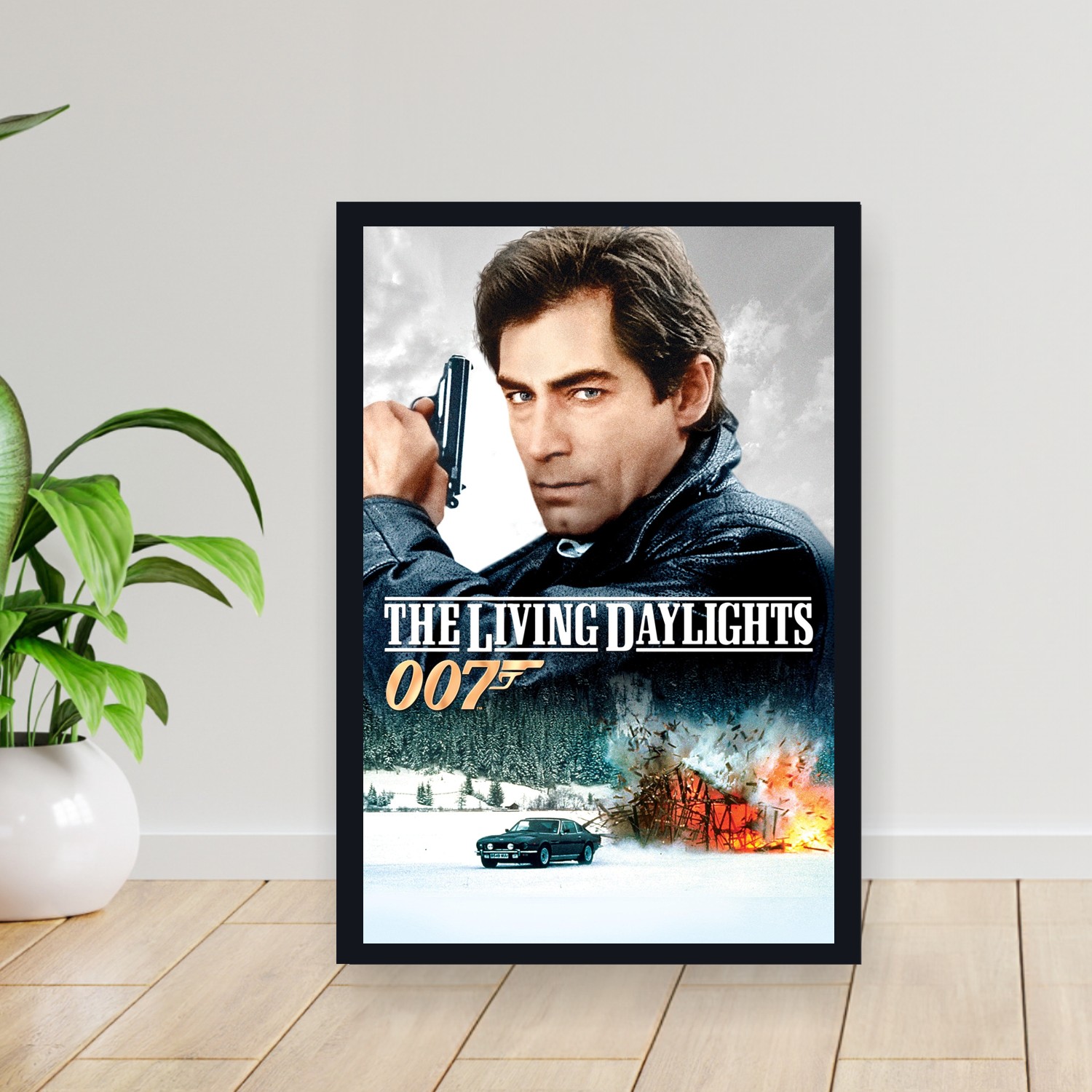 Cuadro 30x40cm Pelicula - The Living Daylights (1987)