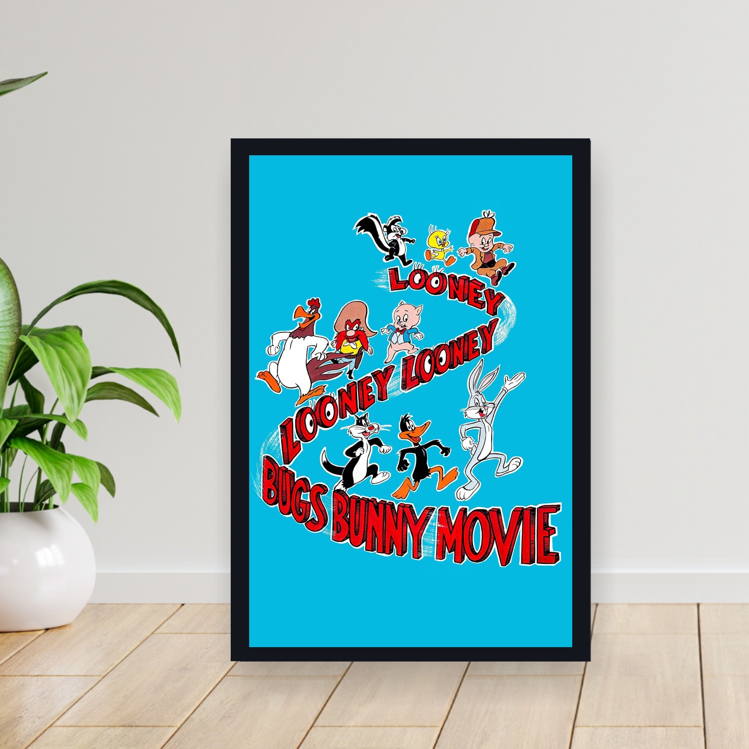 Cuadro 30x40cm Pelicula - The Looney_ Looney_ Looney Bugs Bunny Movie (1981)