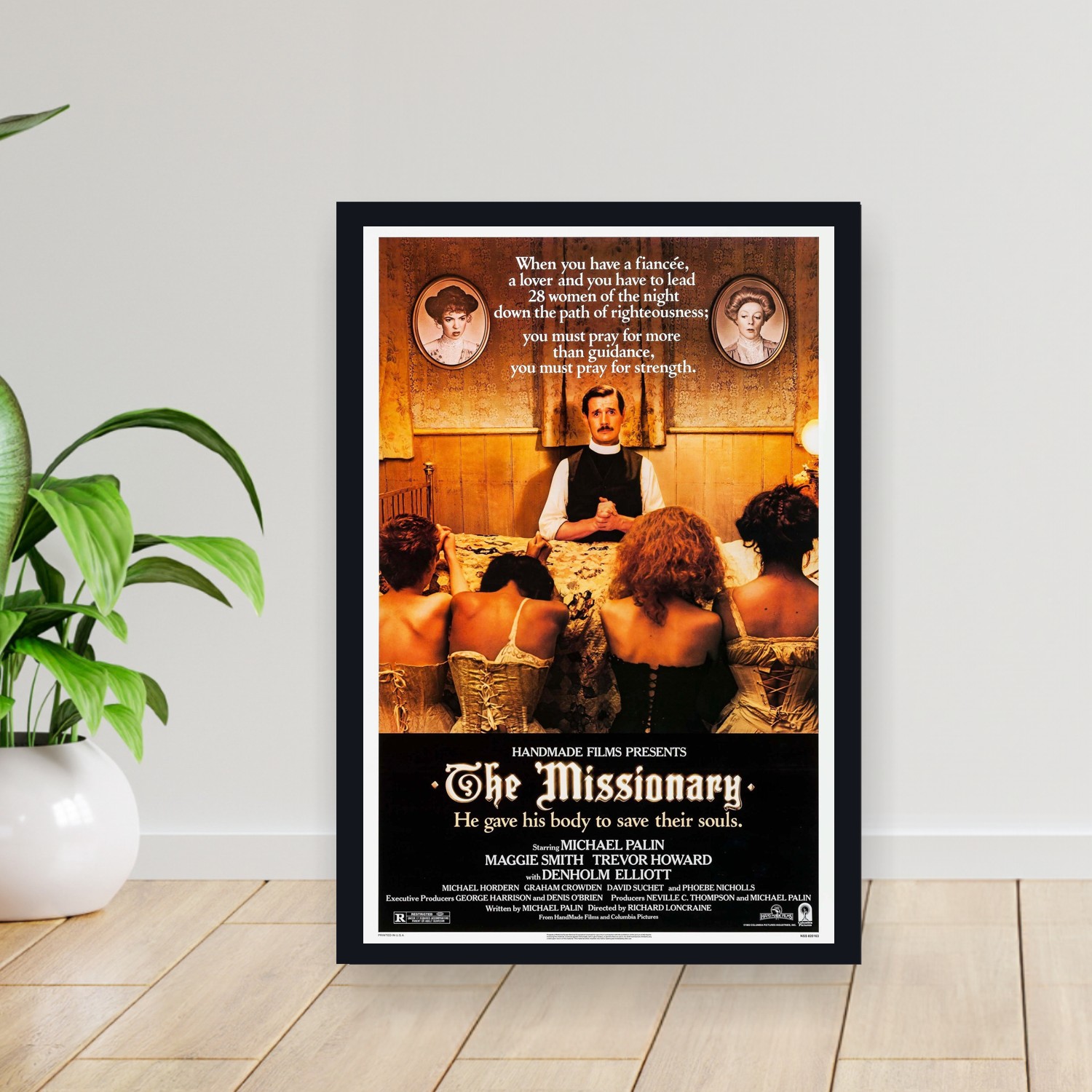 Cuadro 30x40cm Pelicula - The Missionary (1982)