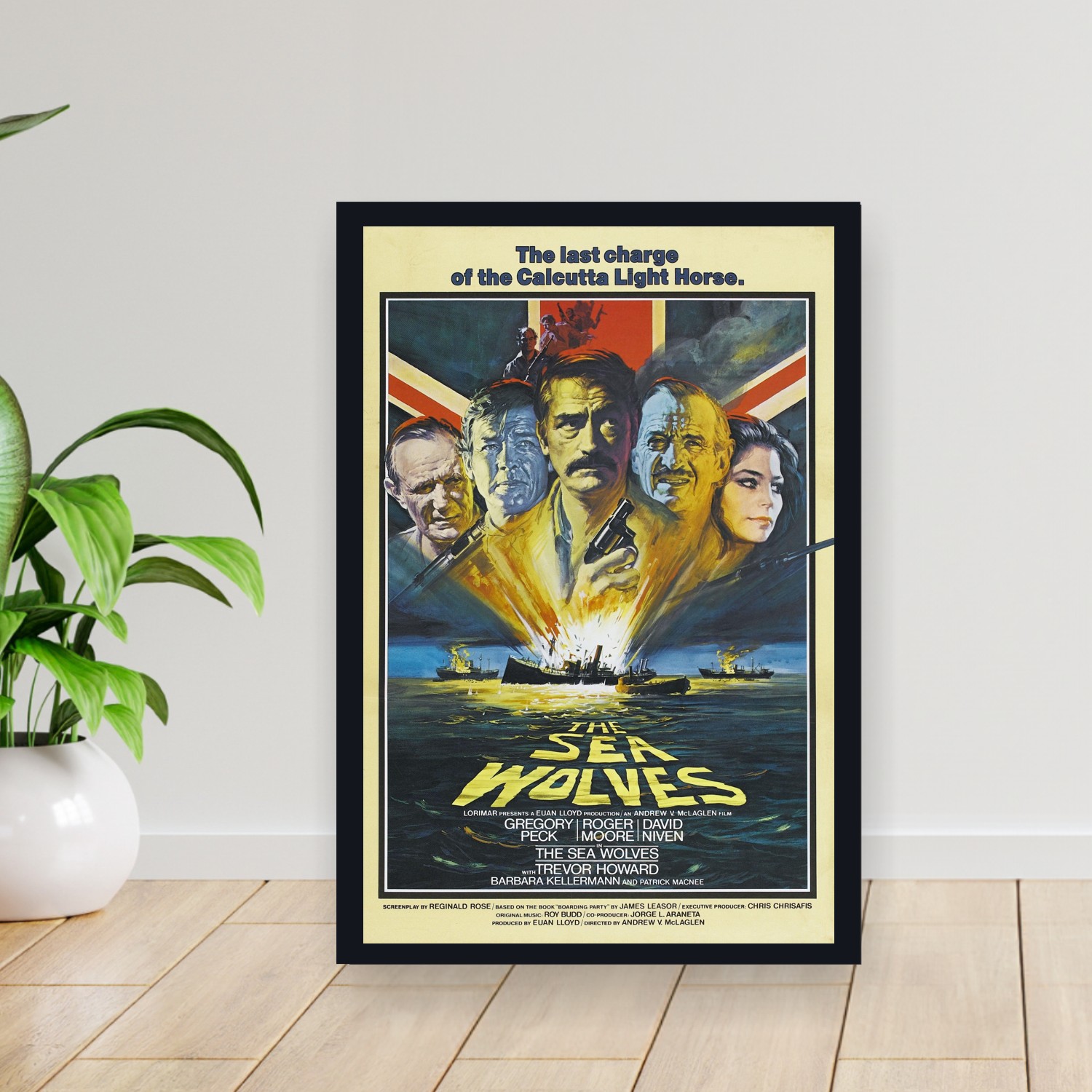 Cuadro 30x40cm Pelicula - The Sea Wolves (1980)