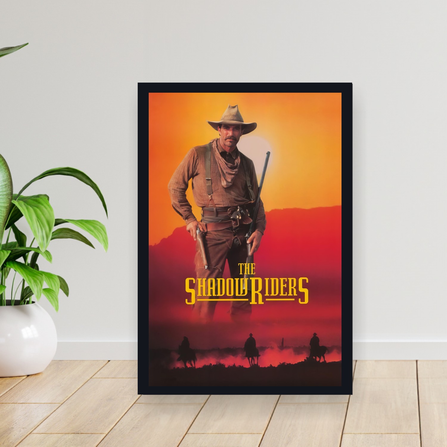 Cuadro 30x40cm Pelicula - The Shadow Riders (1982)