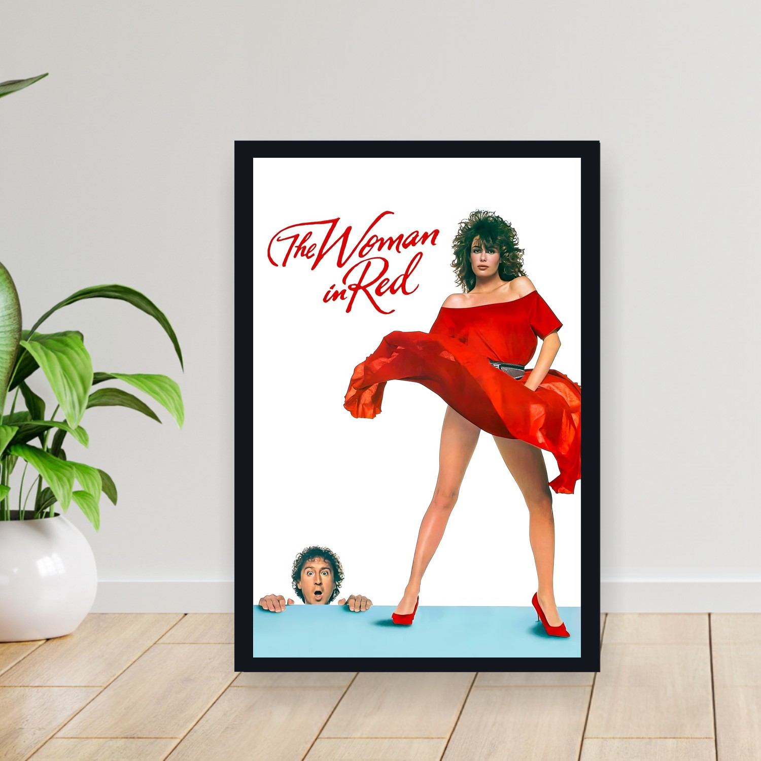 Cuadro 30x40cm Pelicula - The Woman in Red (1984)