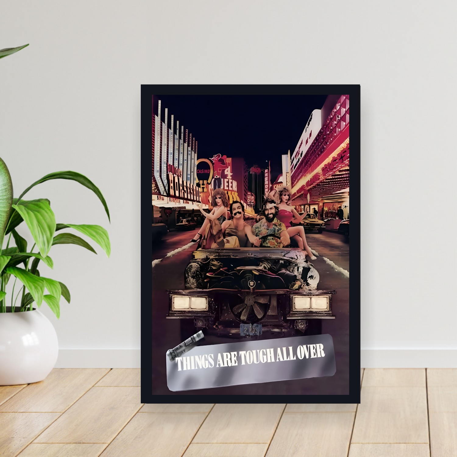 Cuadro 30x40cm Pelicula - Things Are Tough All Over (1982)
