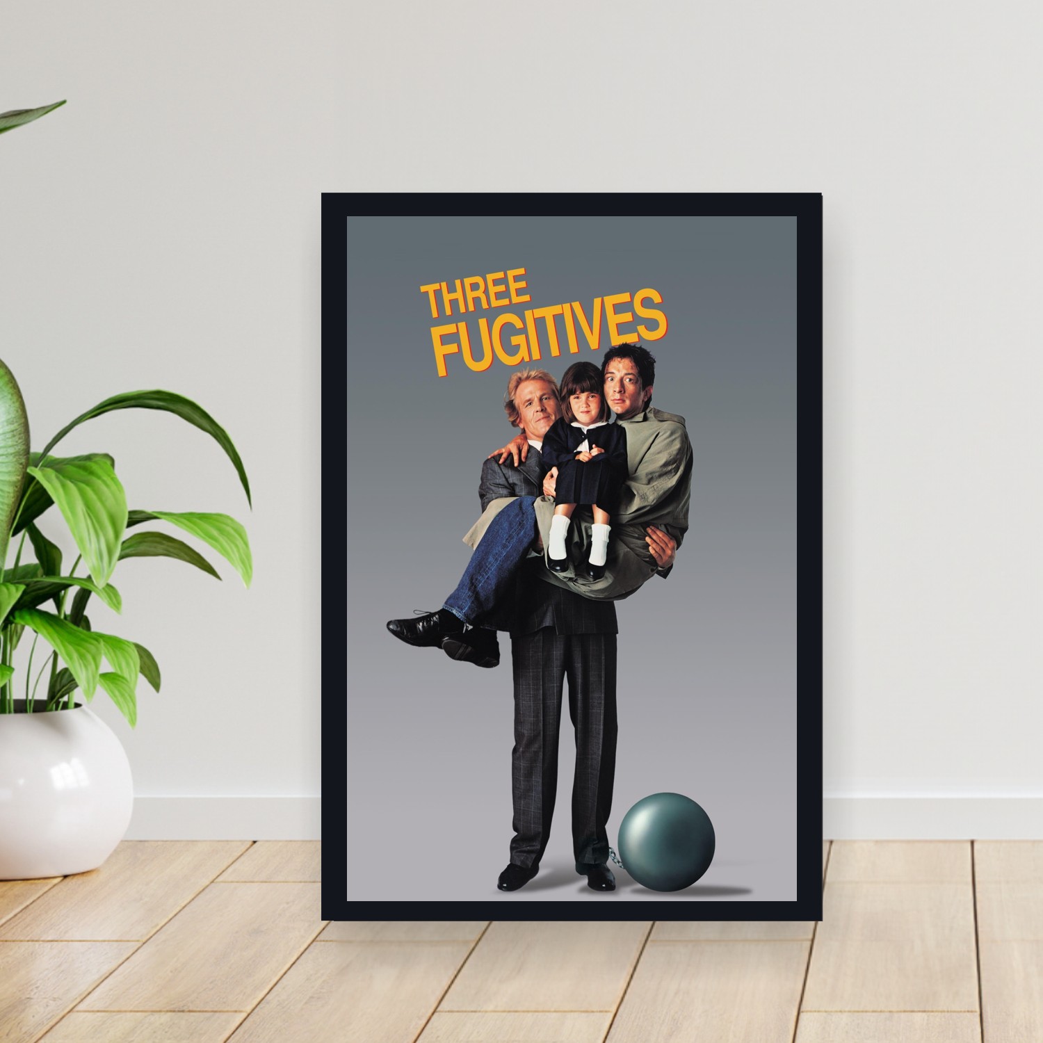 Cuadro 30x40cm Pelicula - Three Fugitives (1989)