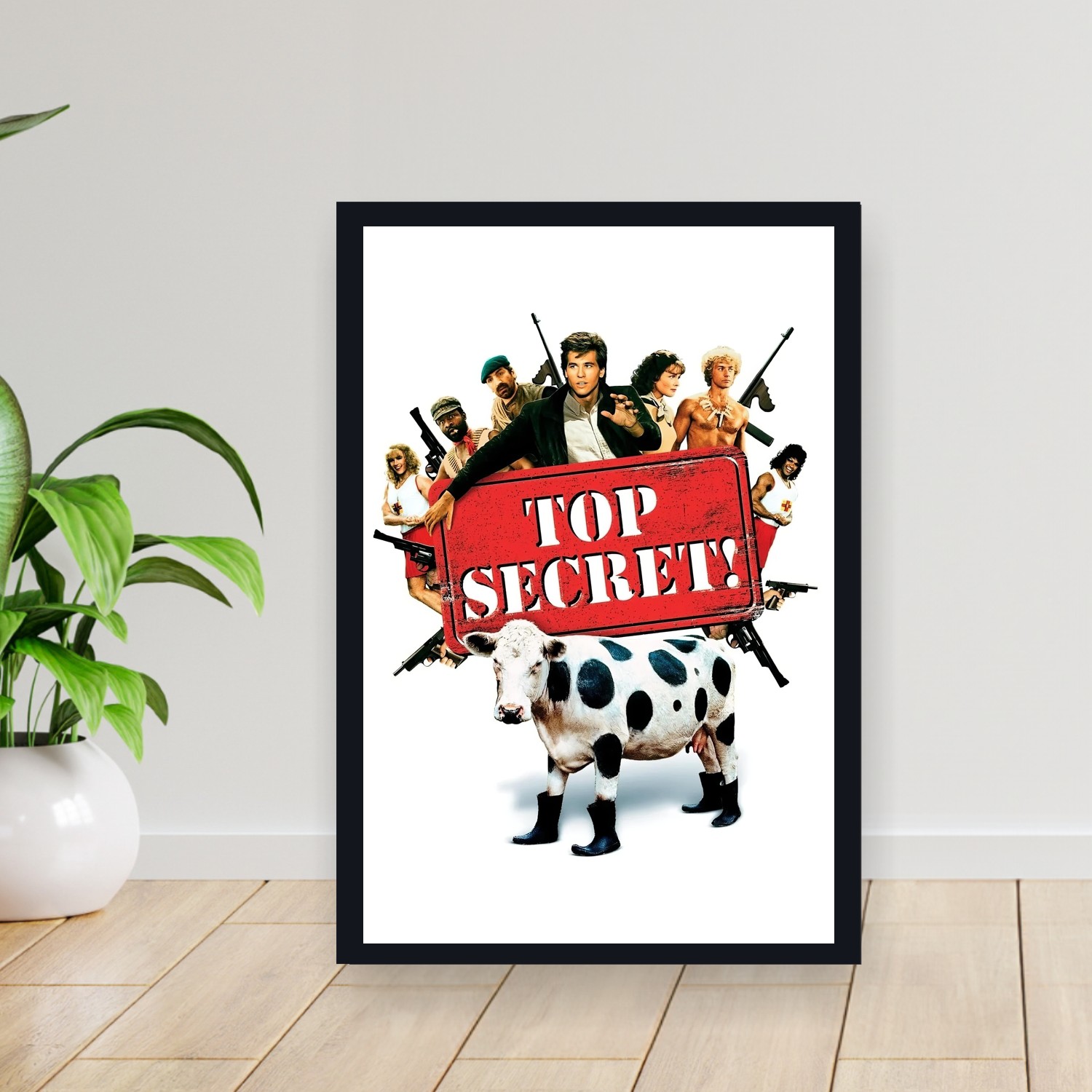 Cuadro 30x40cm Pelicula - Top Secret! (1984)
