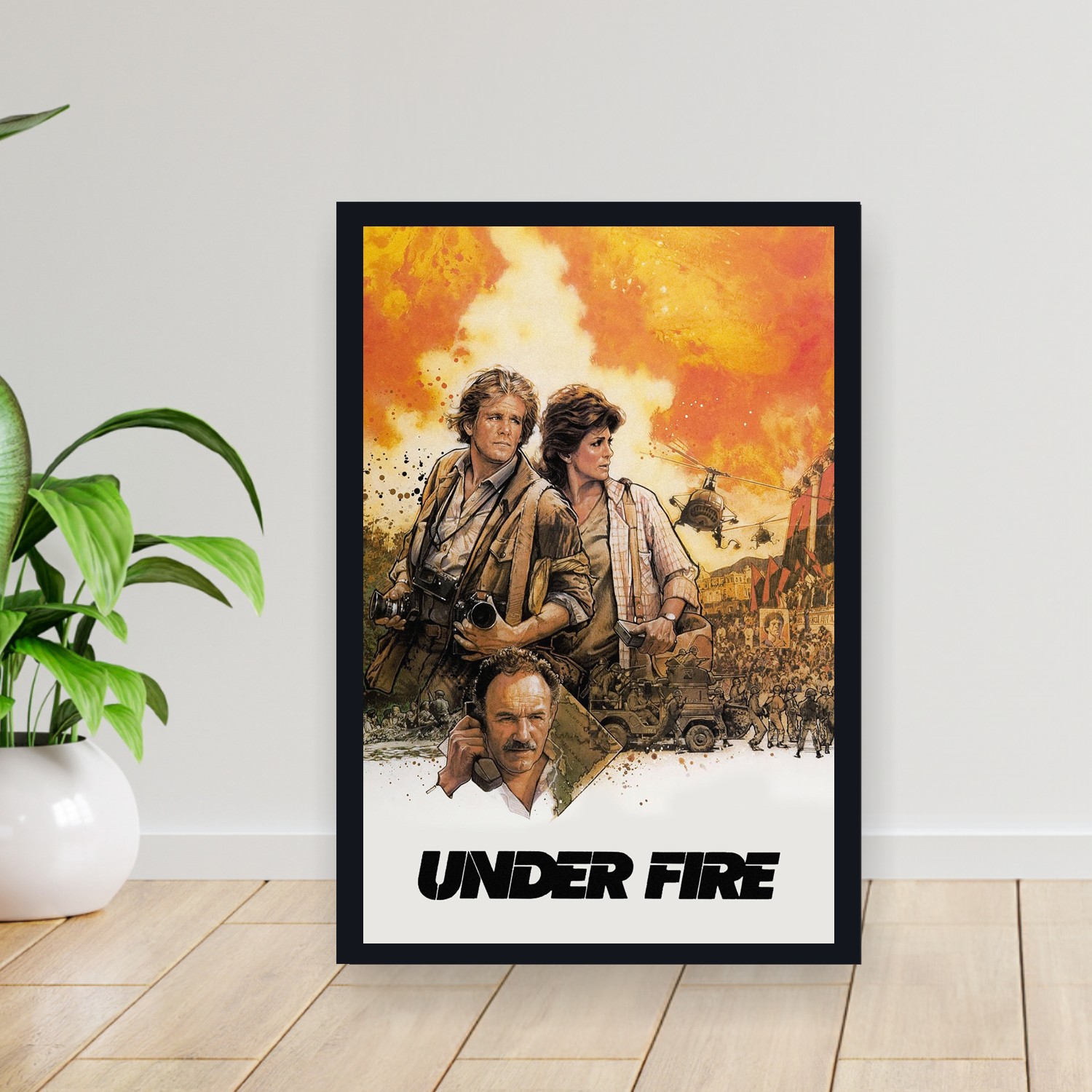 Cuadro 30x40cm Pelicula - Under Fire (1983)