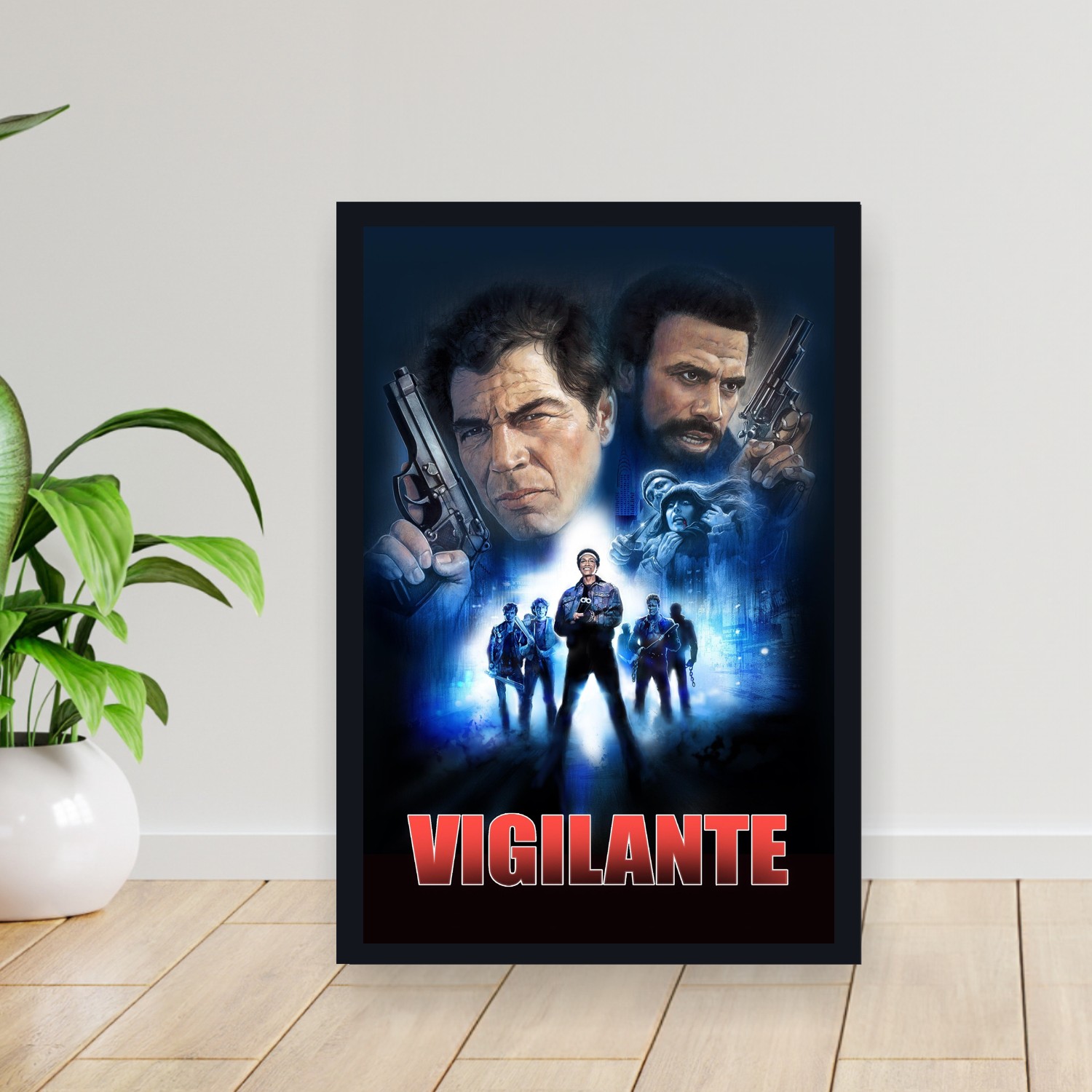Cuadro 30x40cm Pelicula - Vigilante (1982)