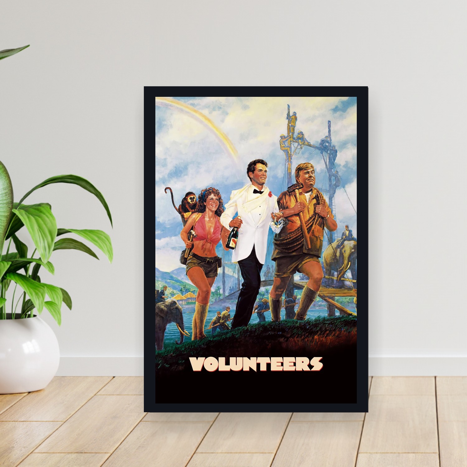 Cuadro 30x40cm Pelicula - Volunteers (1985)