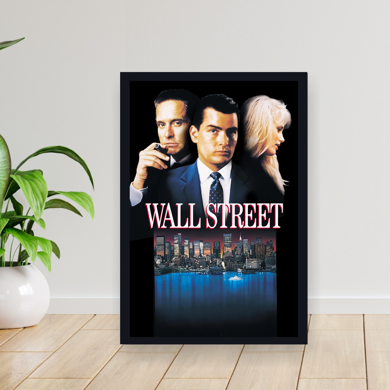 Cuadro 30x40cm Pelicula - Wall Street (1987)