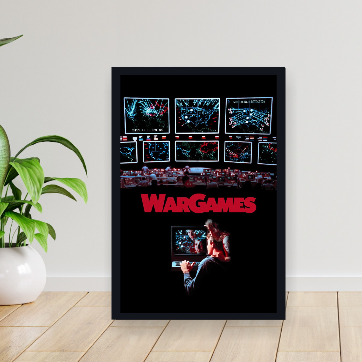 Cuadro 30x40cm Pelicula - WarGames (1983)