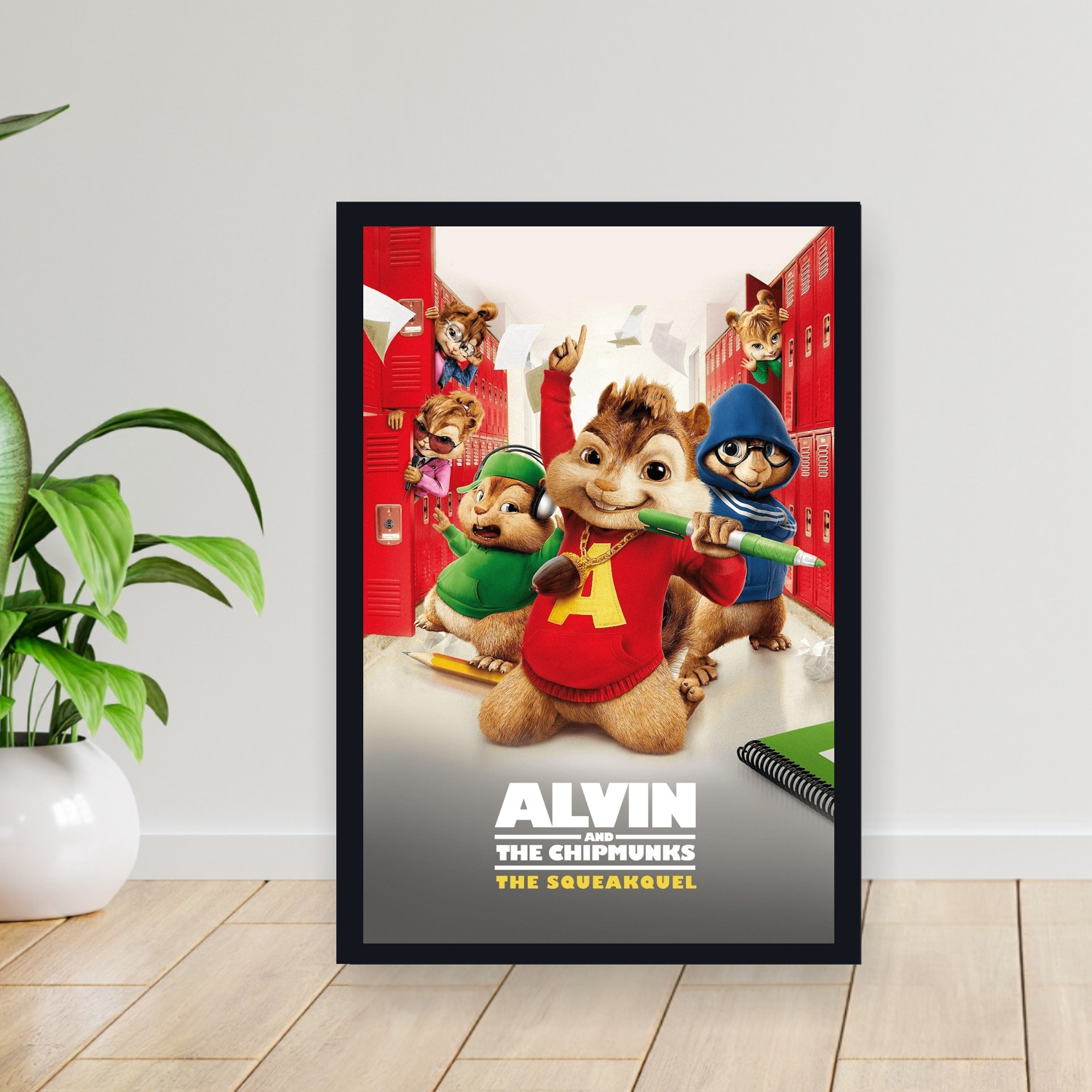 Cuadro 30x40cm Pelicula - Alvin and the Chipmunks The Squeakquel (2009)