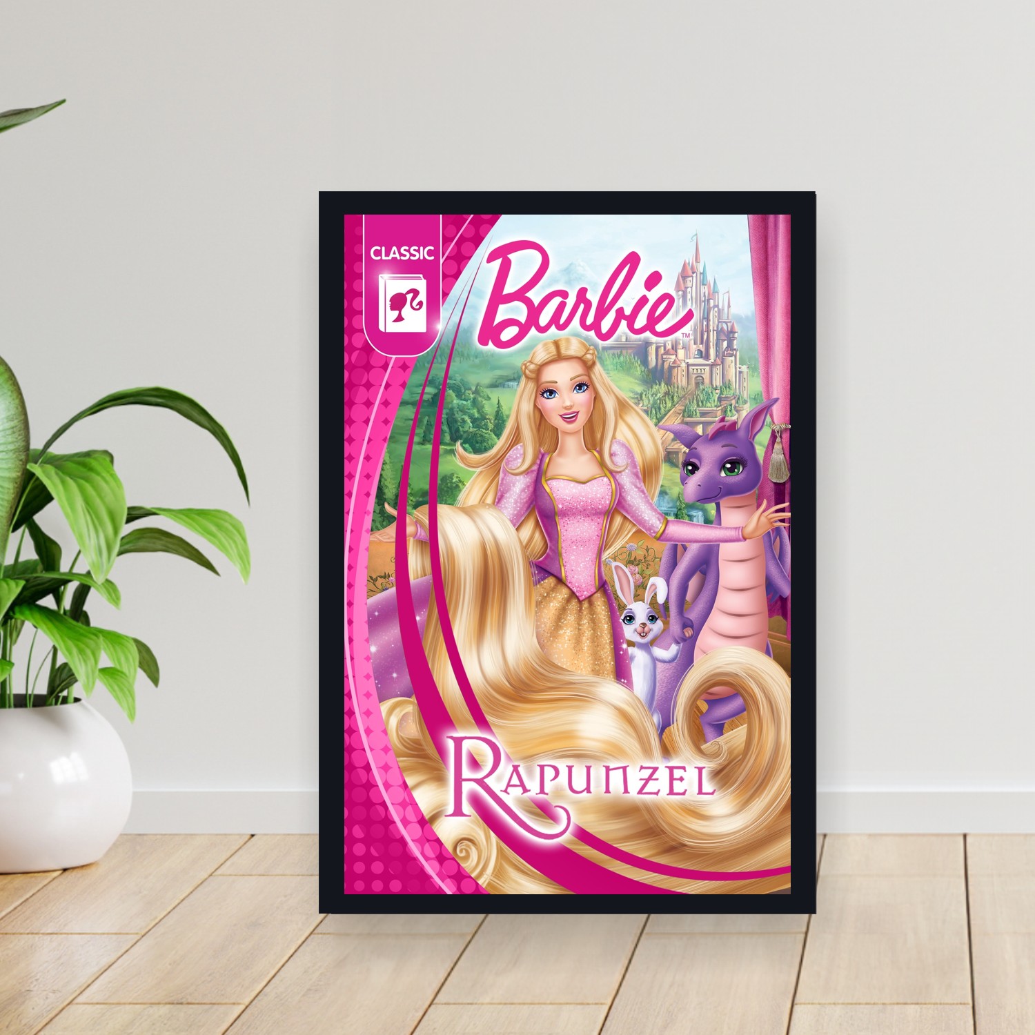 Cuadro 30x40cm Pelicula - Barbie as Rapunzel (2002)