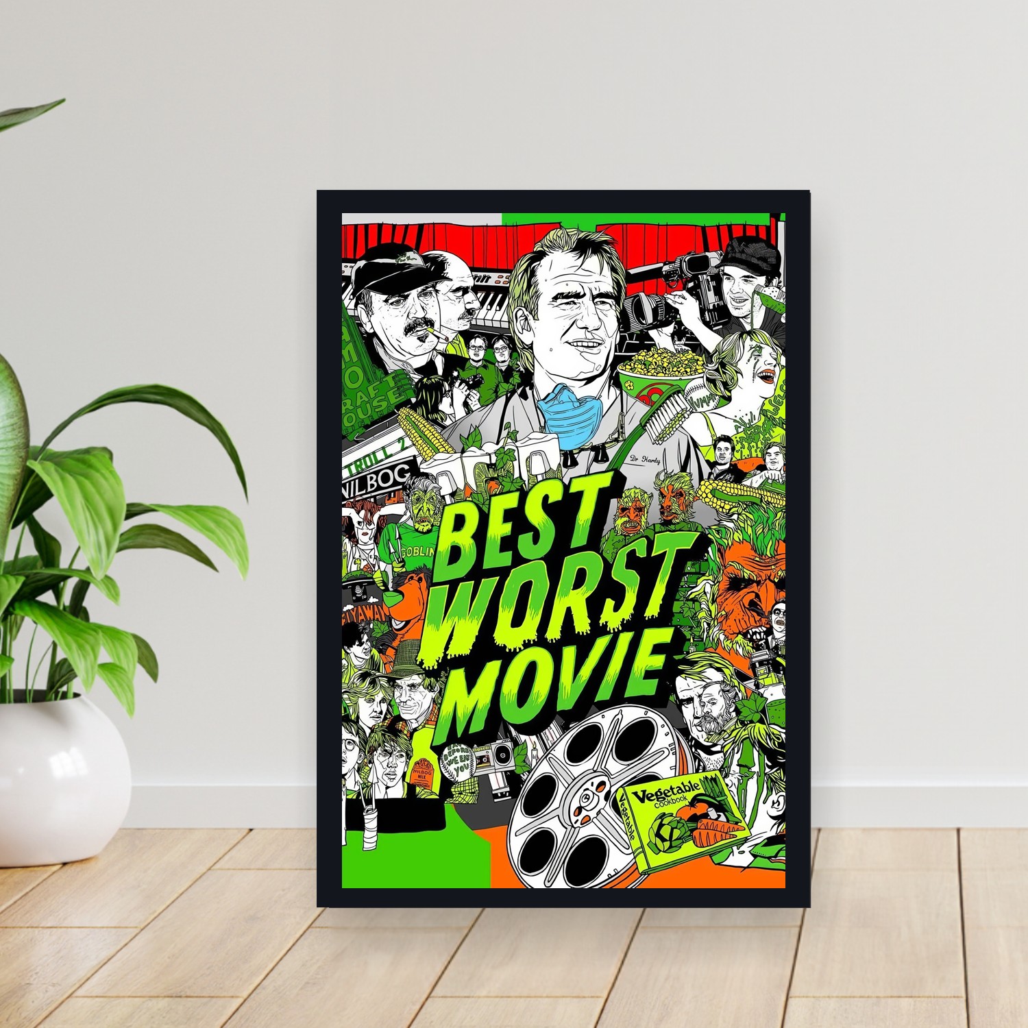 Cuadro 30x40cm Pelicula - Best Worst Movie (2009)