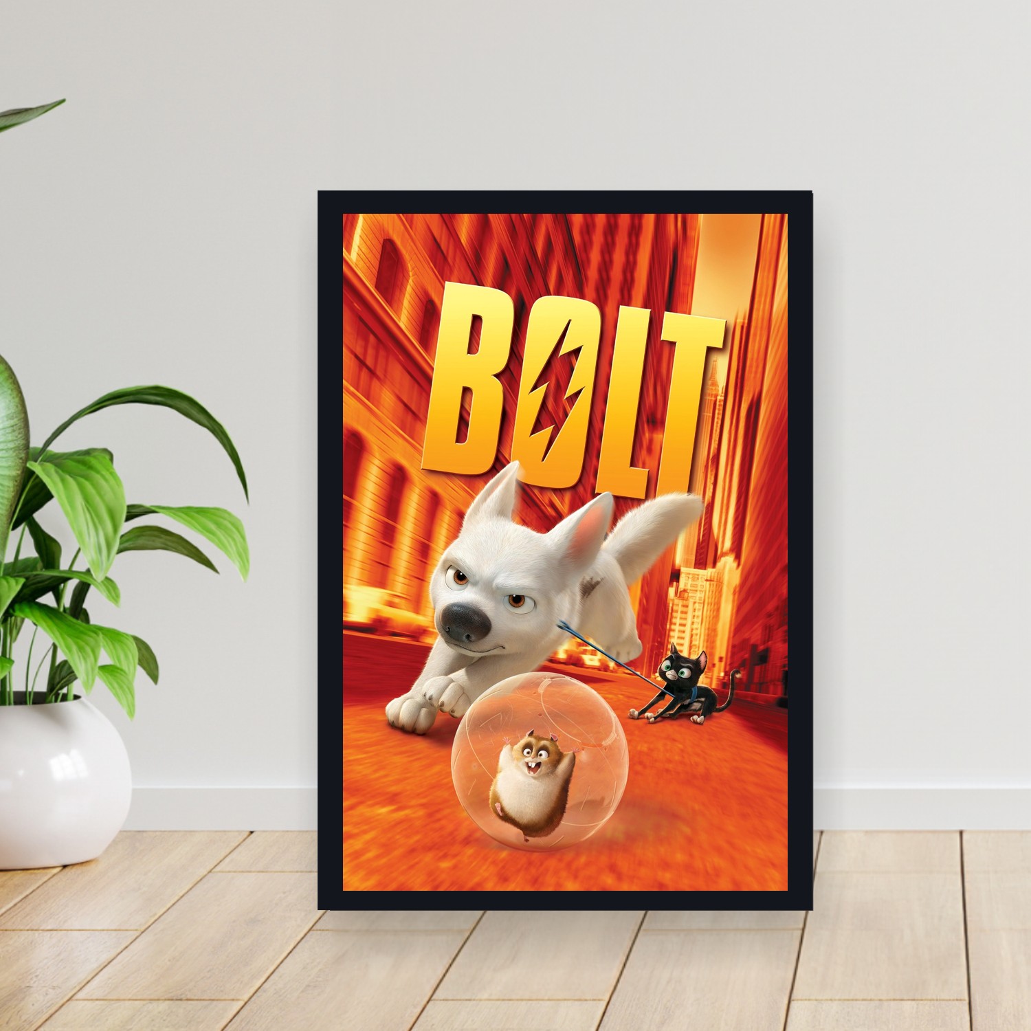 Cuadro 30x40cm Pelicula - Bolt (2008)