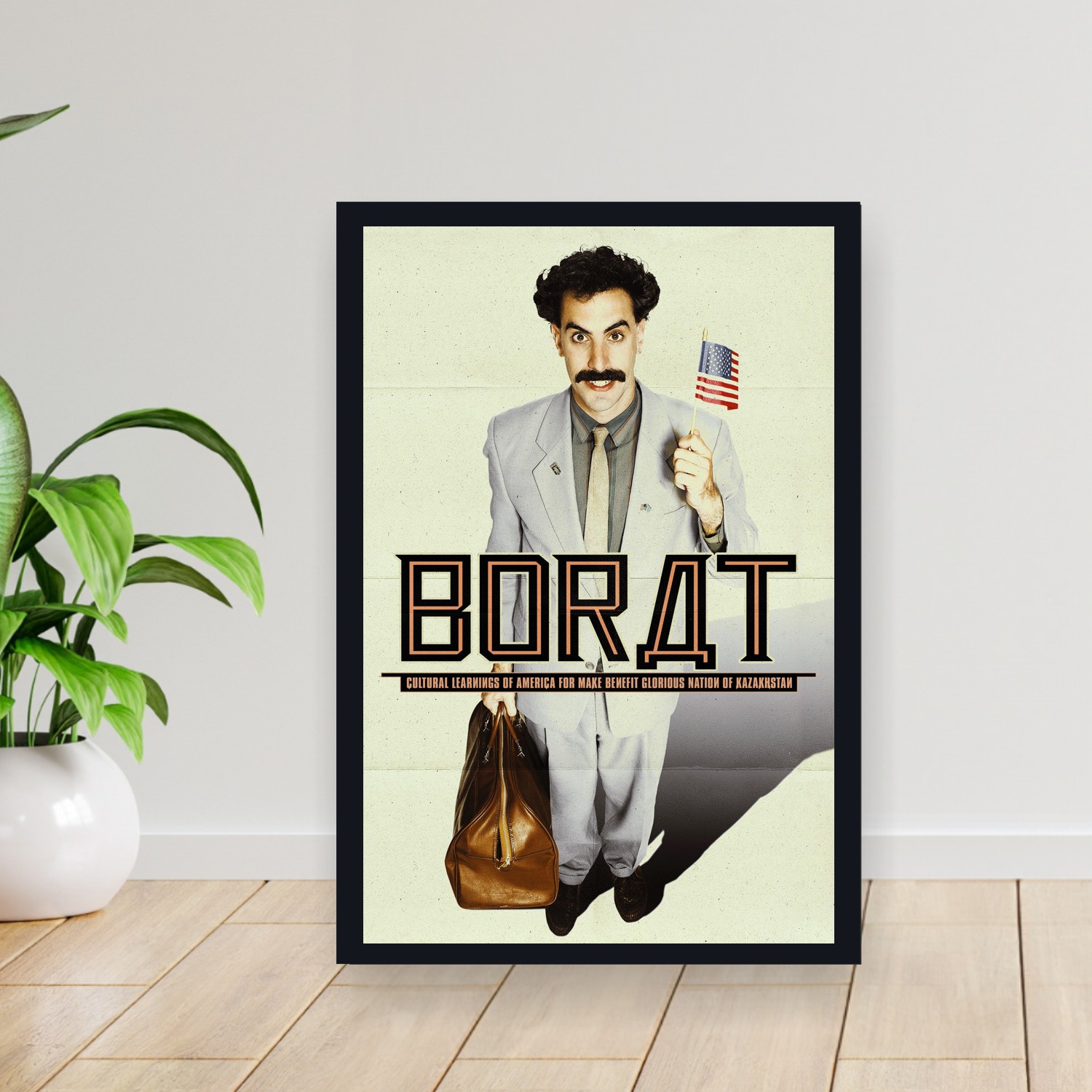 Cuadro 30x40cm Pelicula - Borat Cultural Learnings of America for Make Benef