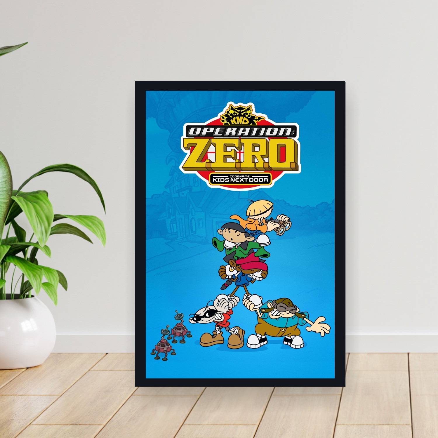 Cuadro 30x40cm Pelicula - Codename Kids Next Door Operation Z.E.R.O. (2006)