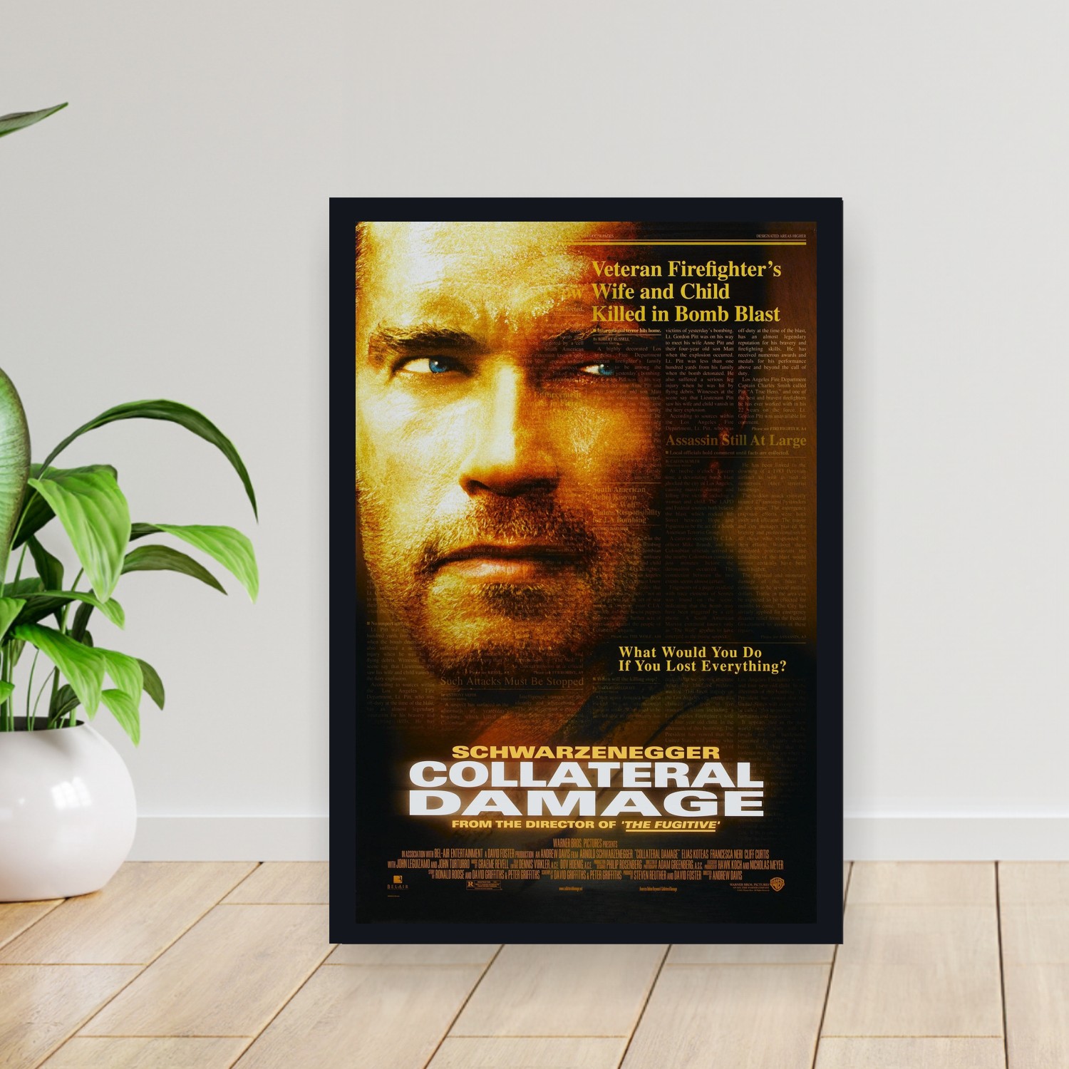 Cuadro 30x40cm Pelicula - Collateral Damage (2002)