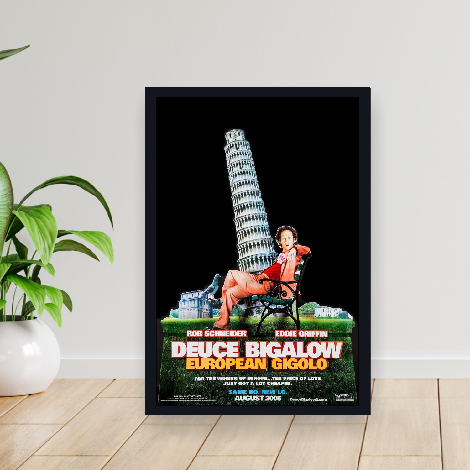 Cuadro 30x40cm Pelicula - Deuce Bigalow European Gigolo (2005)