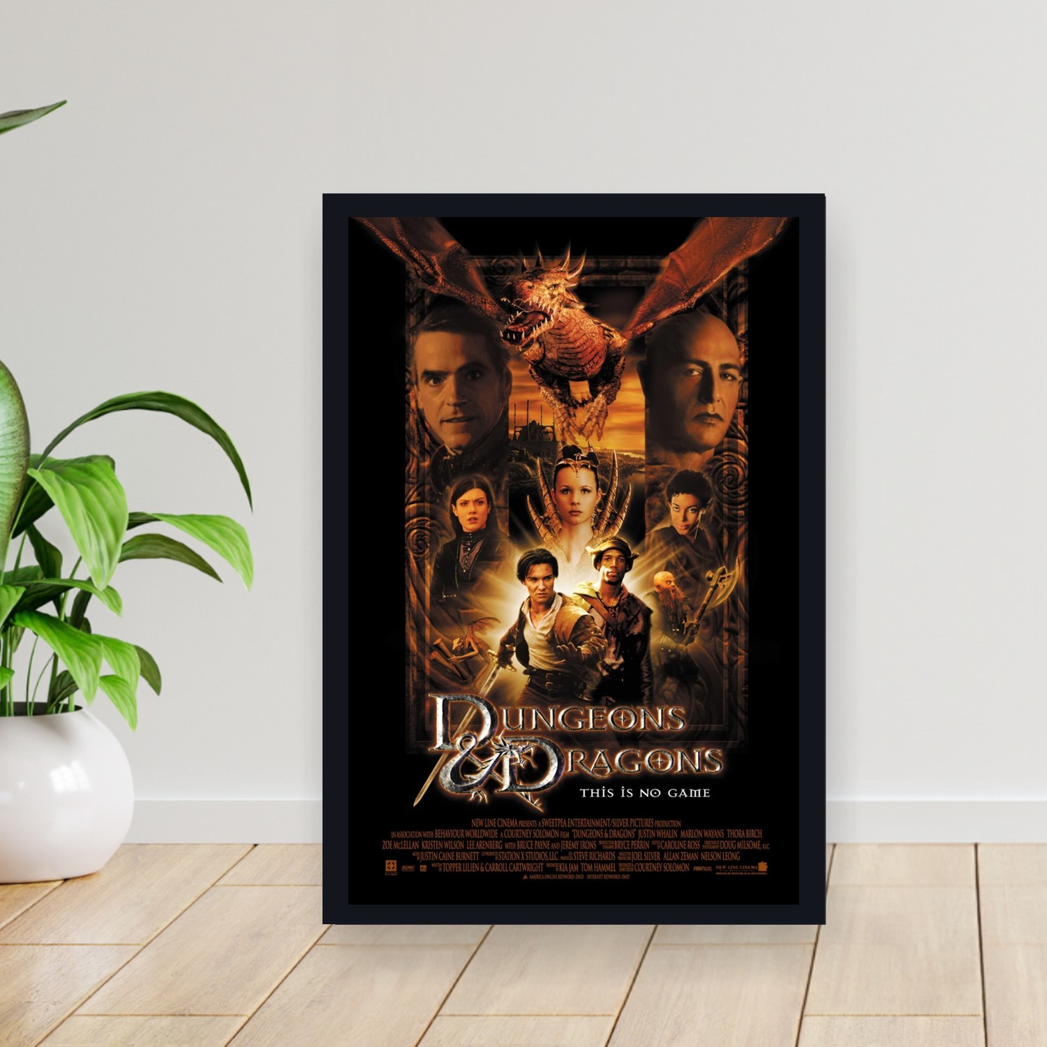 Cuadro 30x40cm Pelicula - Dungeons & Dragons (2000)