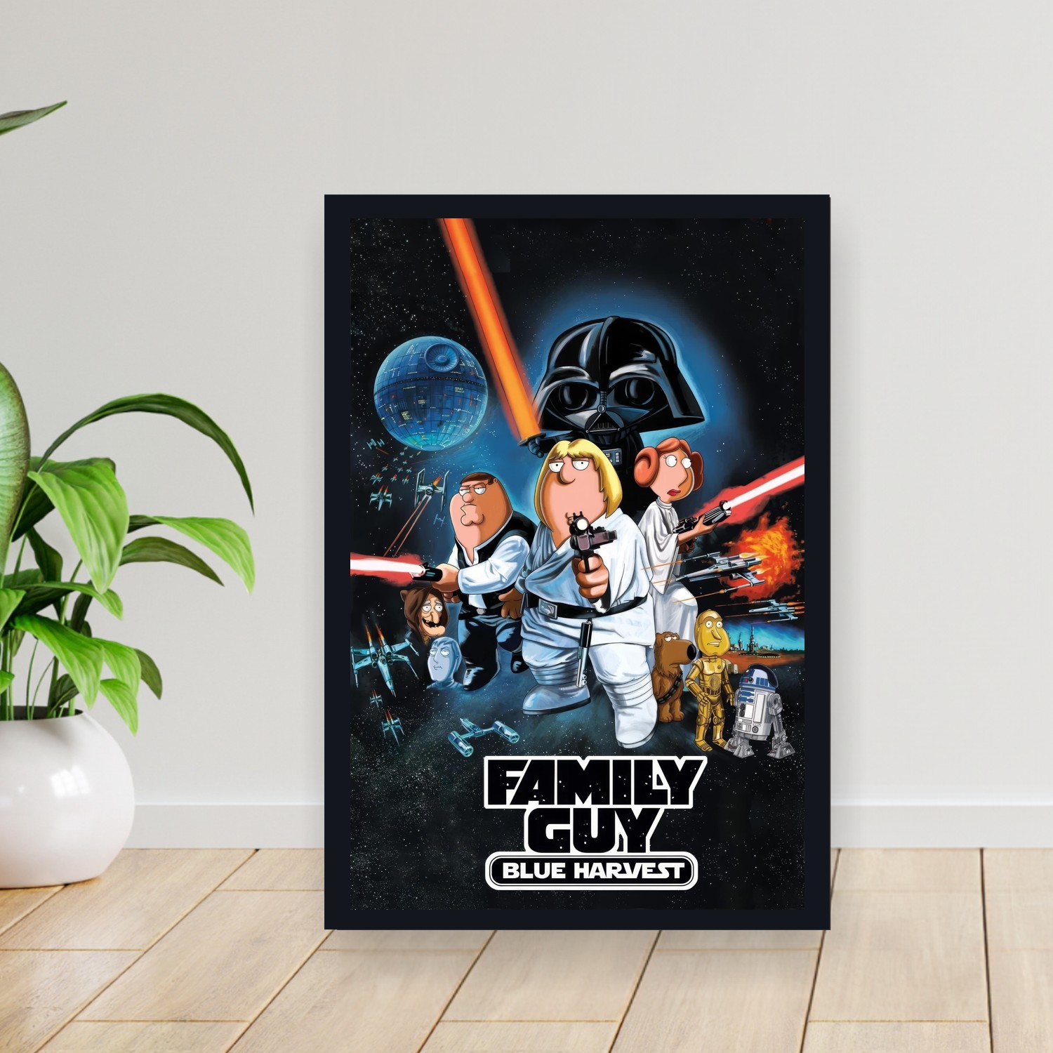 Cuadro 30x40cm Pelicula - Family Guy Presents Blue Harvest (2008)