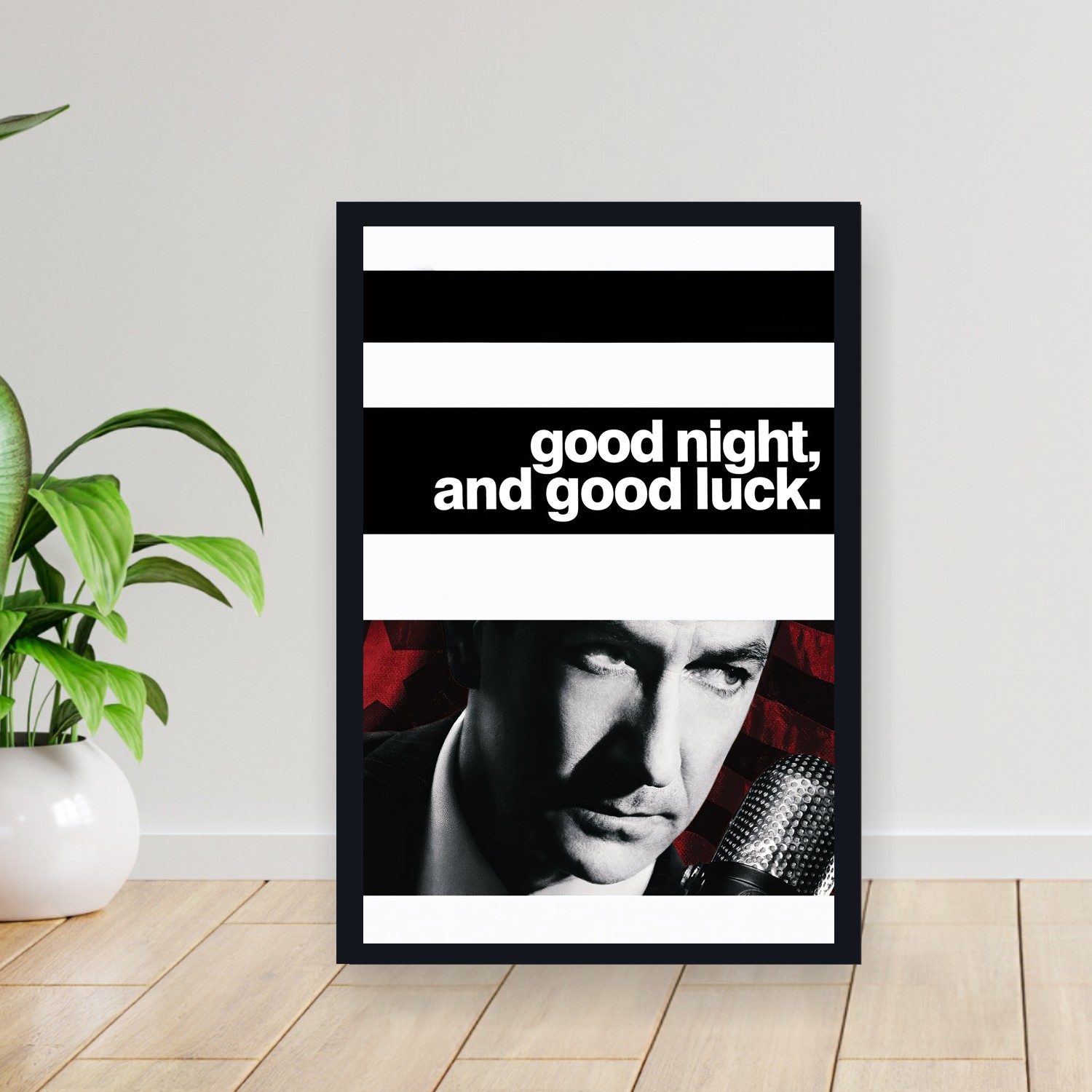 Cuadro 30x40cm Pelicula - Good Night_ and Good Luck. (2005)