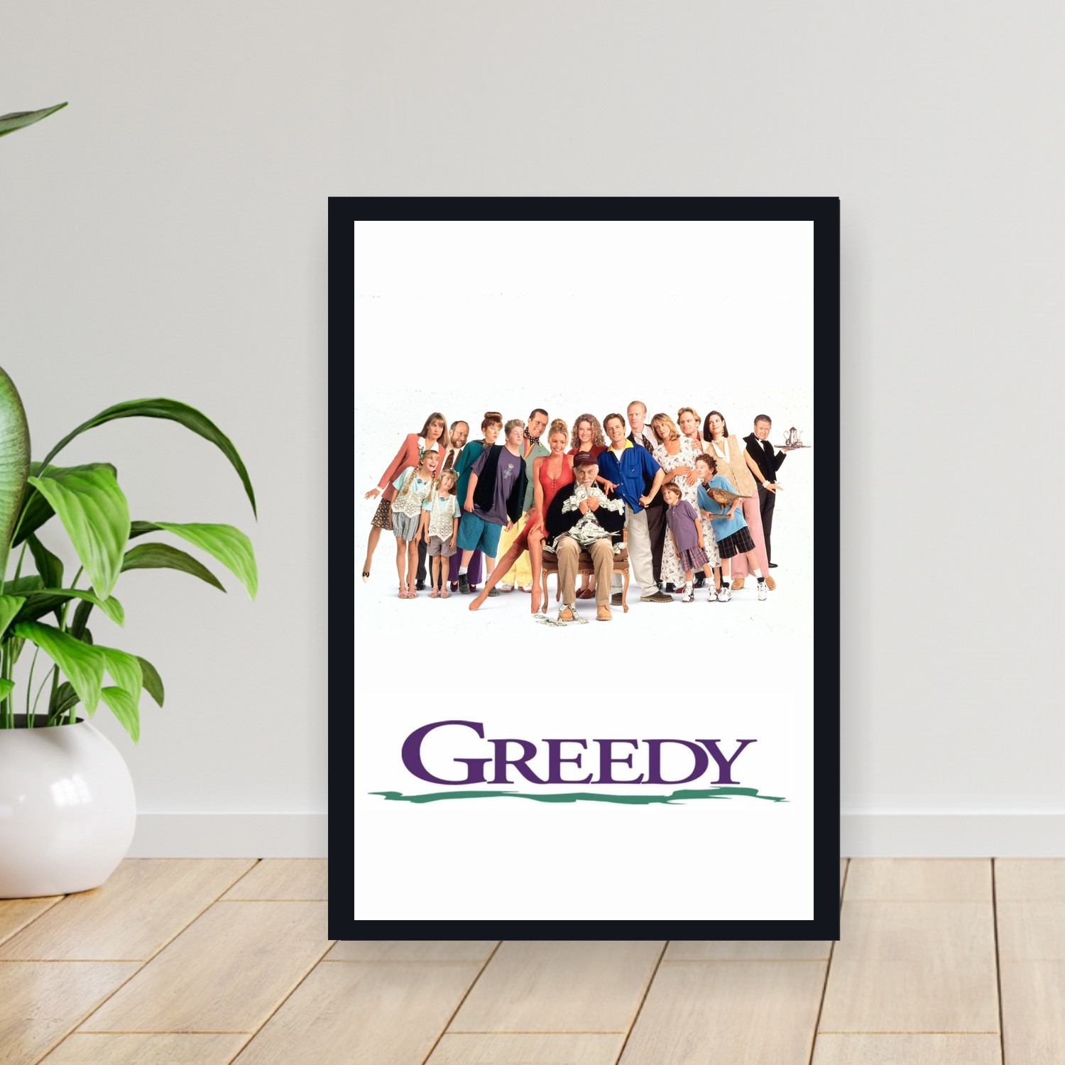 Cuadro 30x40cm Pelicula - Greedy (1994)