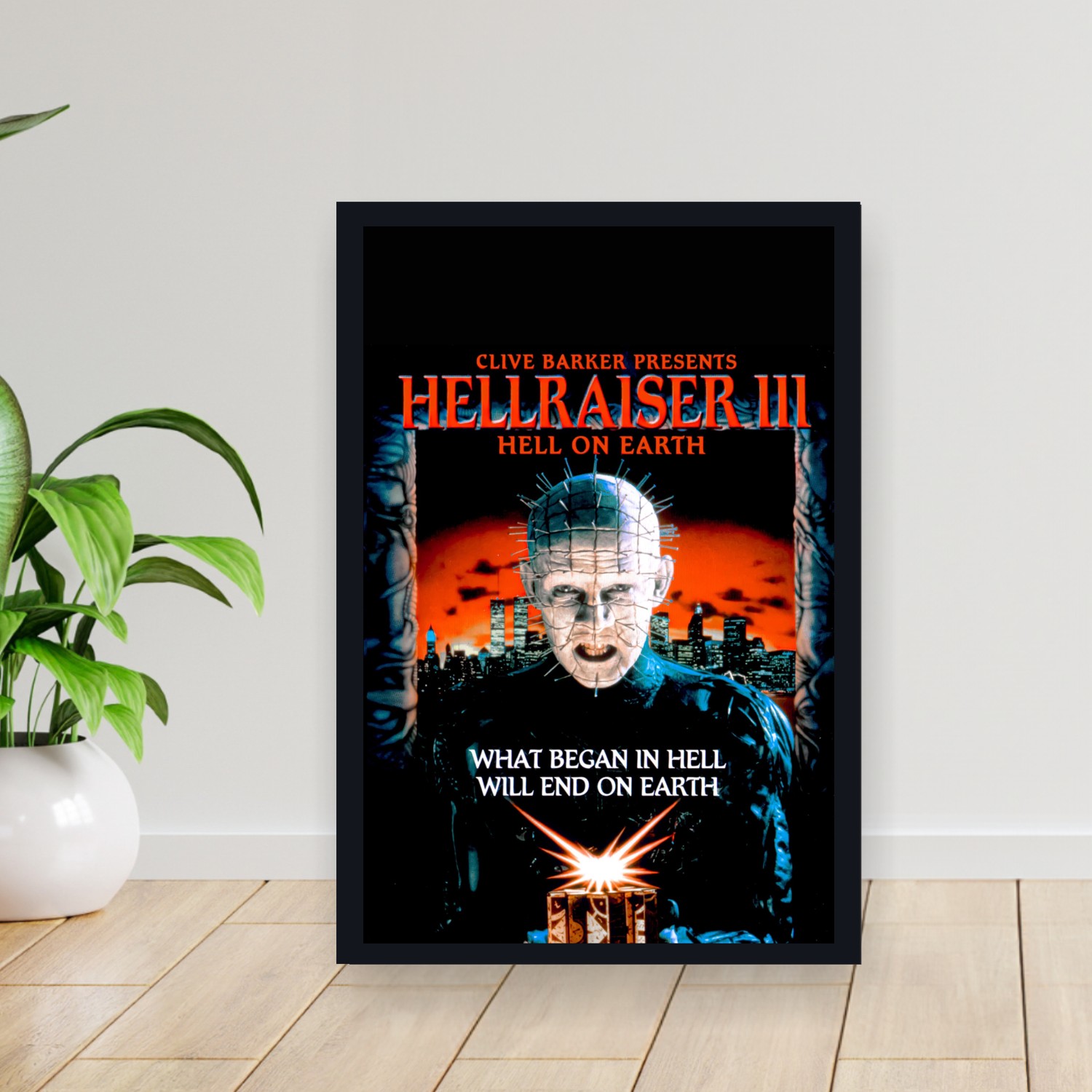 Cuadro 30x40cm Pelicula - Hellraiser III Hell on Earth (1992)