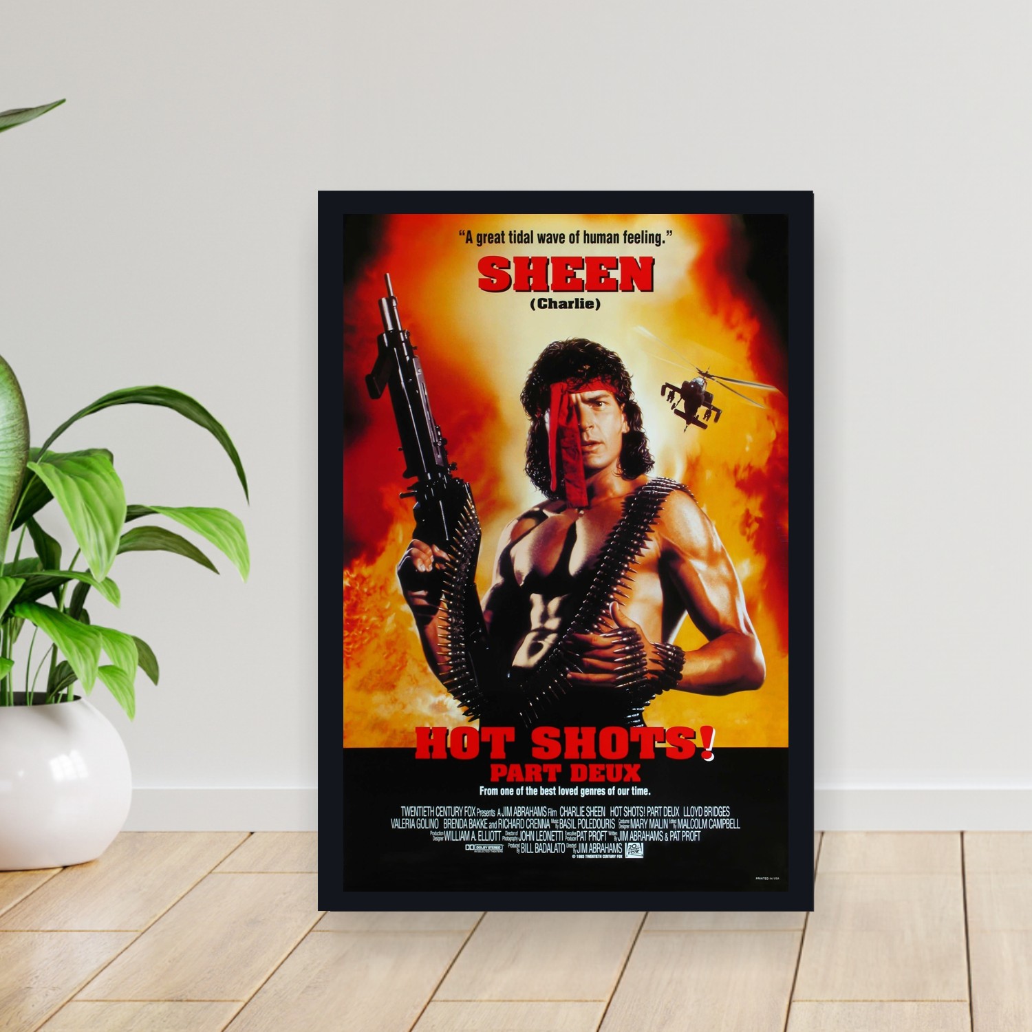 Cuadro 30x40cm Pelicula - Hot Shots! Part Deux (1993)