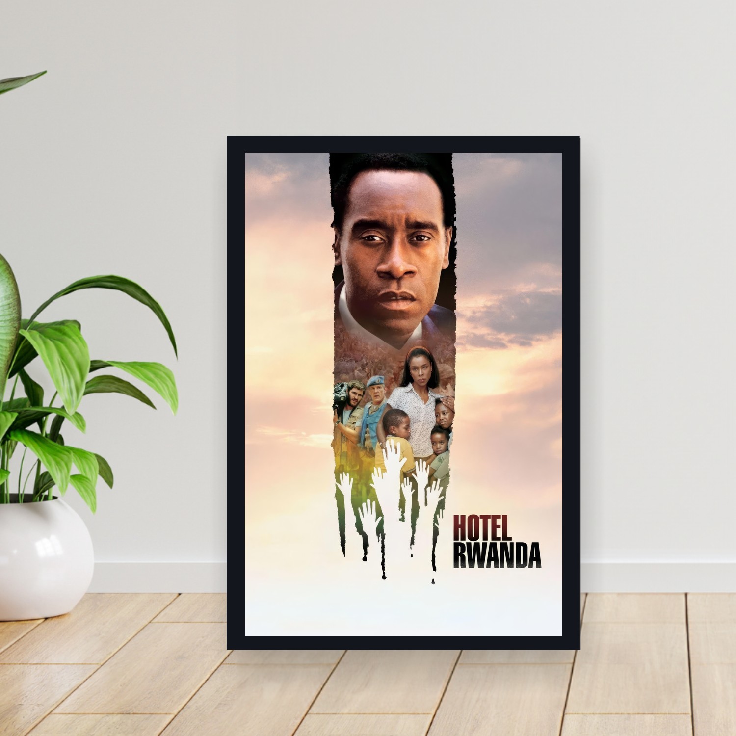 Cuadro 30x40cm Pelicula - Hotel Rwanda (2004)