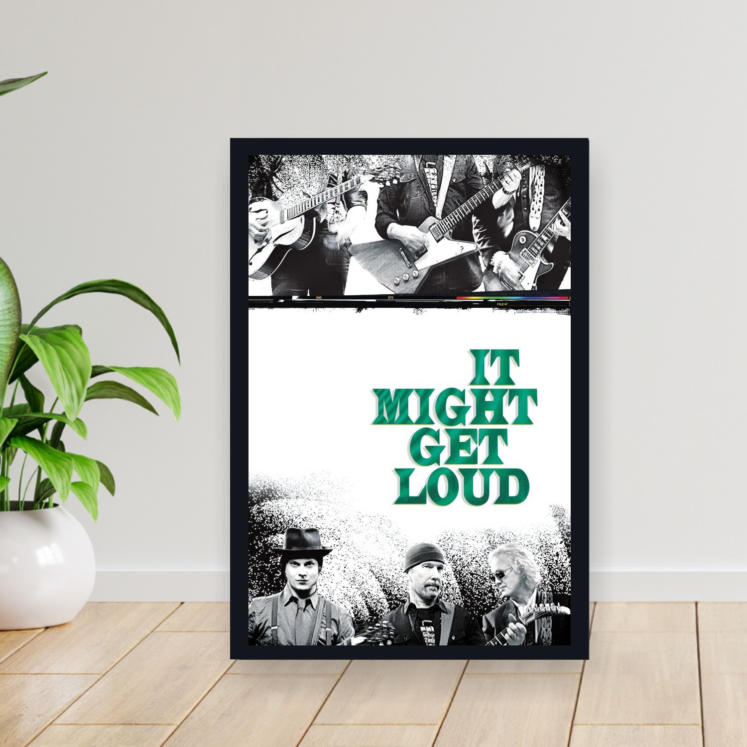 Cuadro 30x40cm Pelicula - It Might Get Loud (2008)