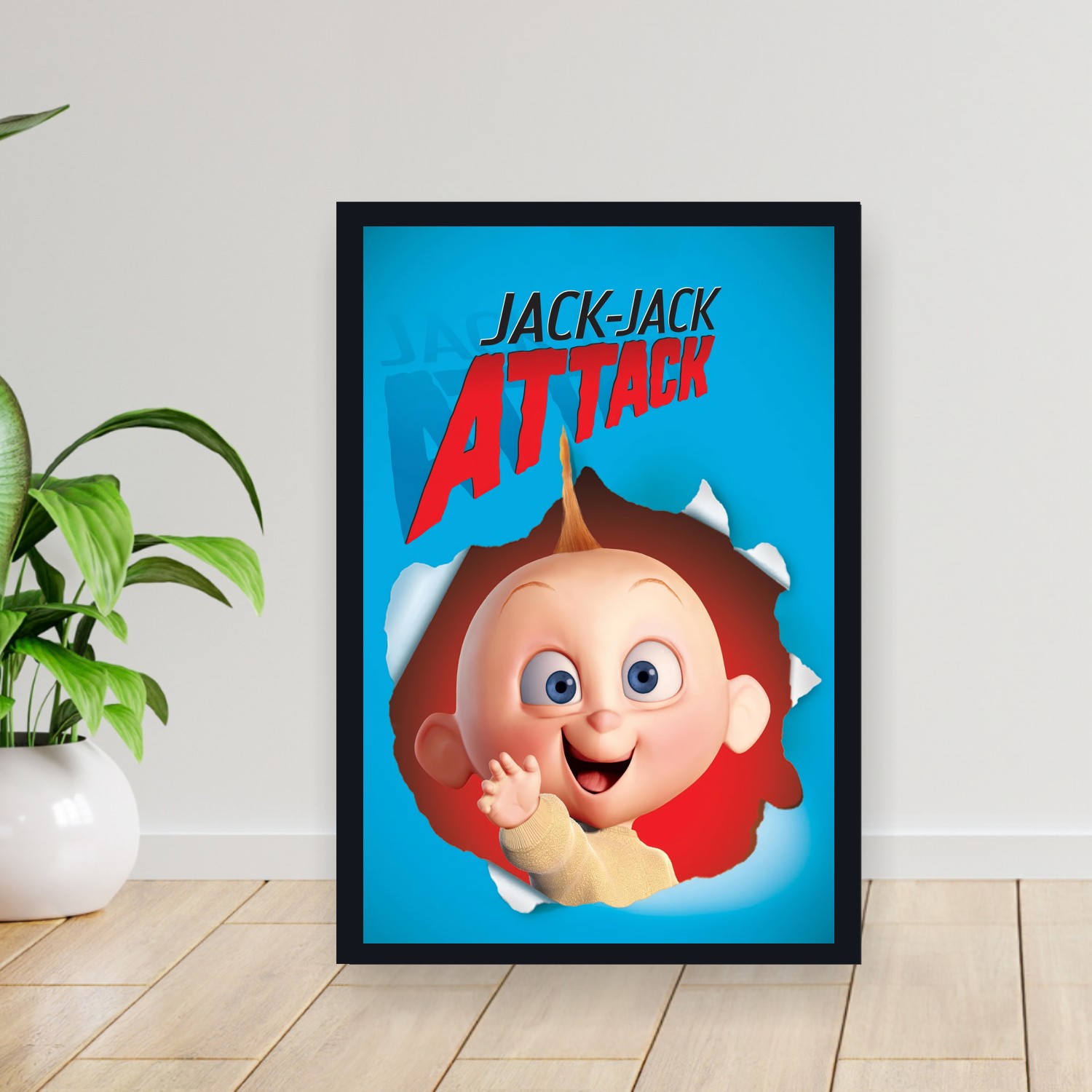 Cuadro 30x40cm Pelicula - Jack Jack Attack (2005)