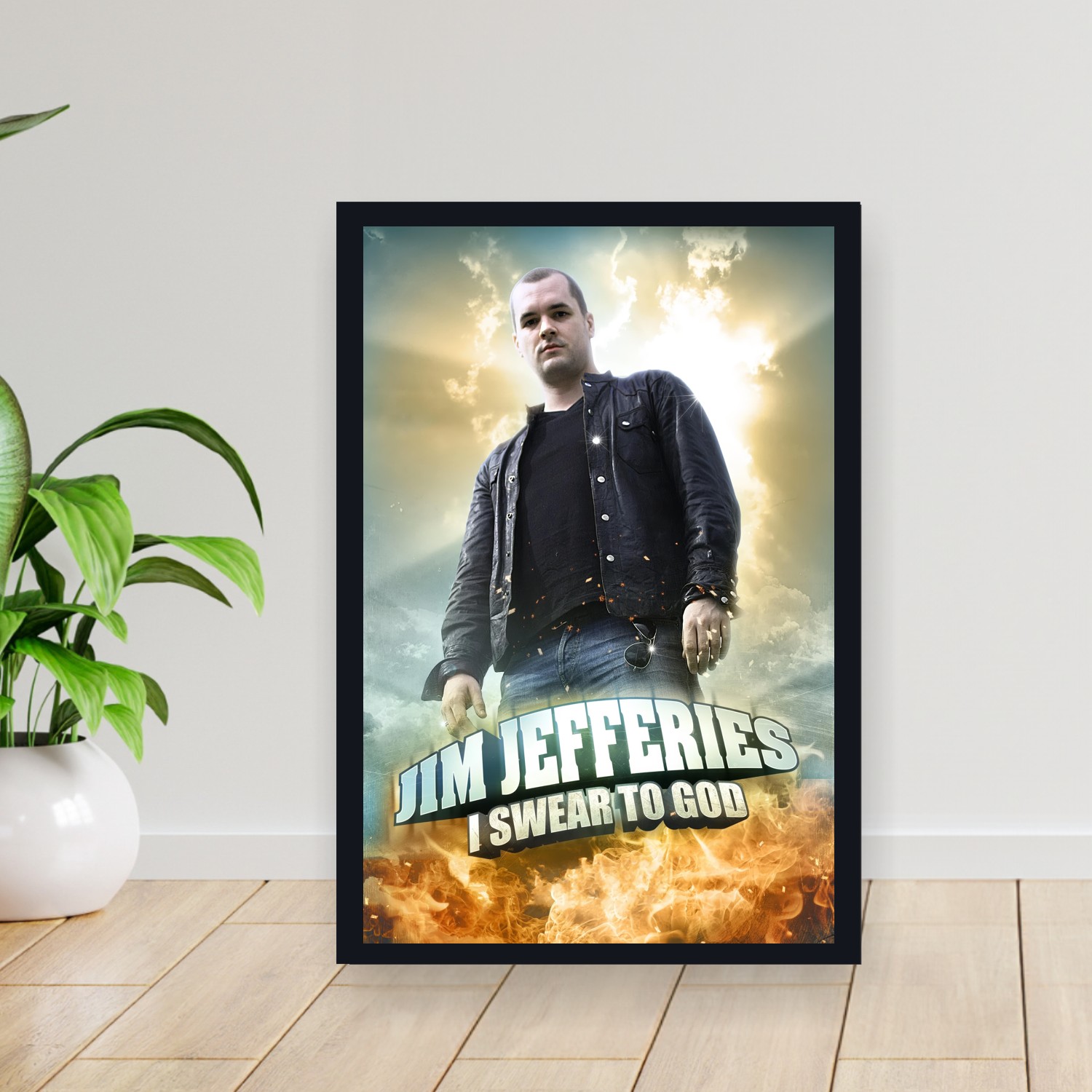 Cuadro 30x40cm Pelicula - Jim Jefferies I Swear to God (2009)