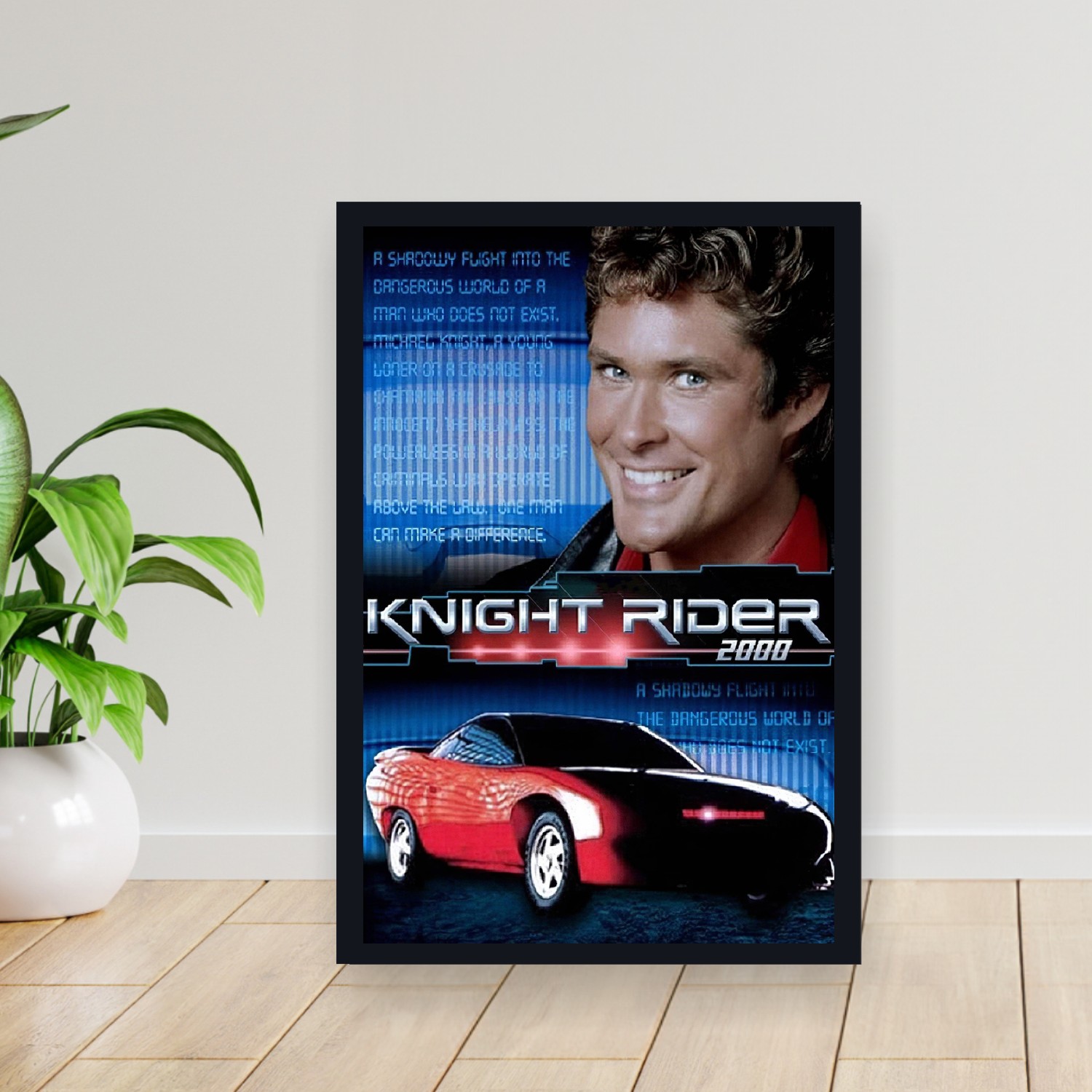 Cuadro 30x40cm Pelicula - Knight Rider 2000 (1991)